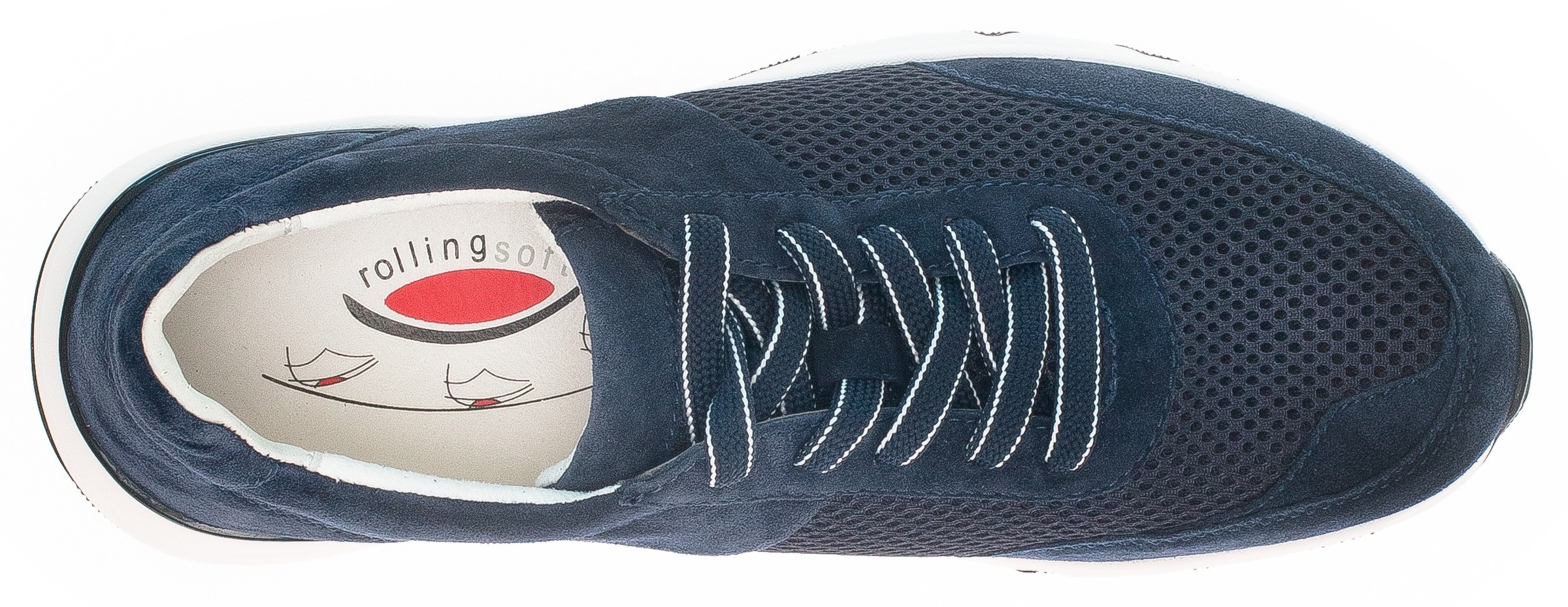 Gabor Rollingsoft Basse Sneaker Bleu 41 3