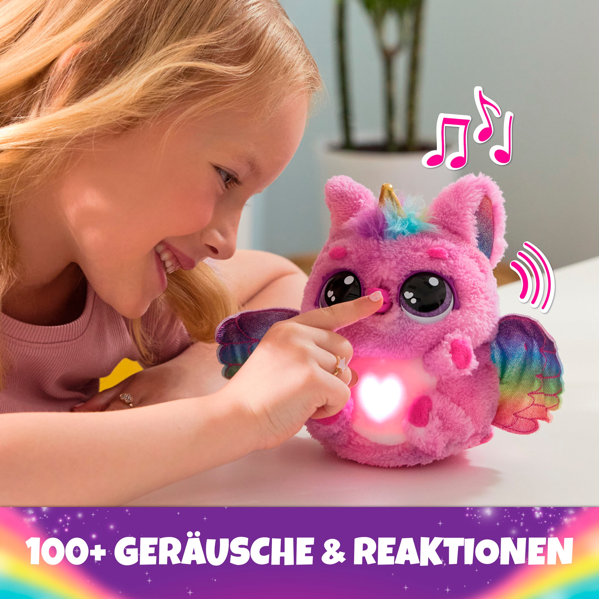 Spin Master Spielfigur »Hatchimals Alive Mystery Ei Pufficorn«, mit Licht und Sound