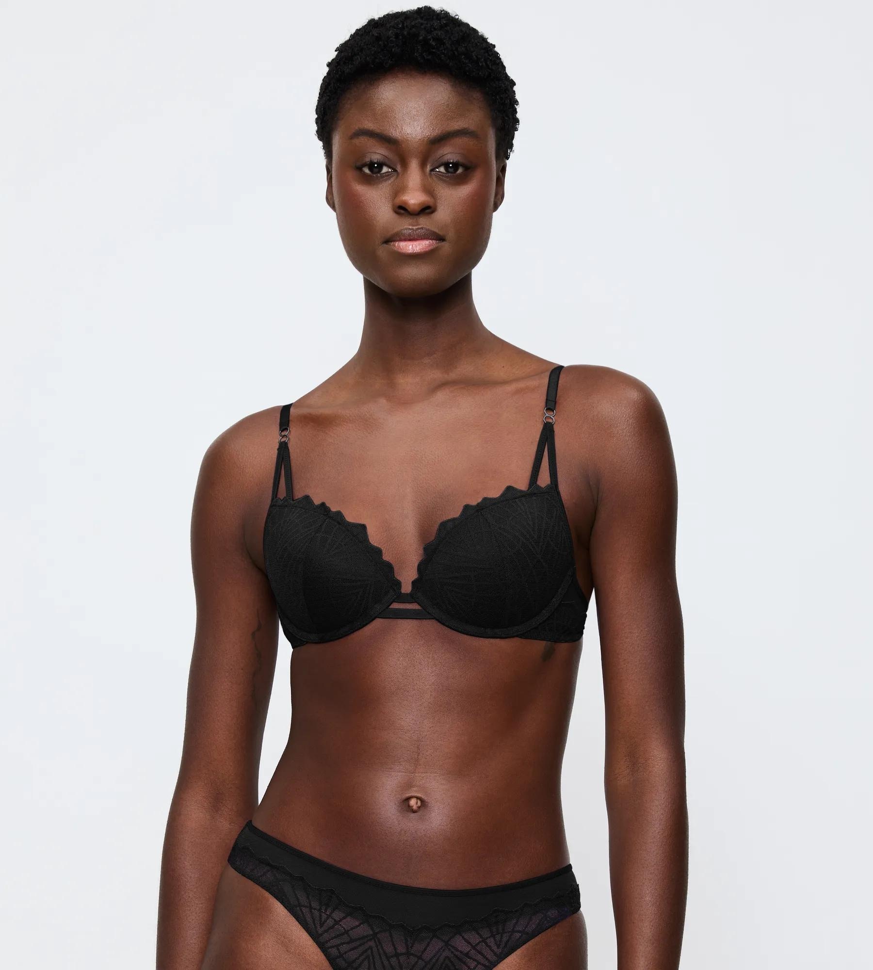 Triumph Push-up-BH "That Night In Vegas WHU" Comfort Wire, mit grafischem Muster