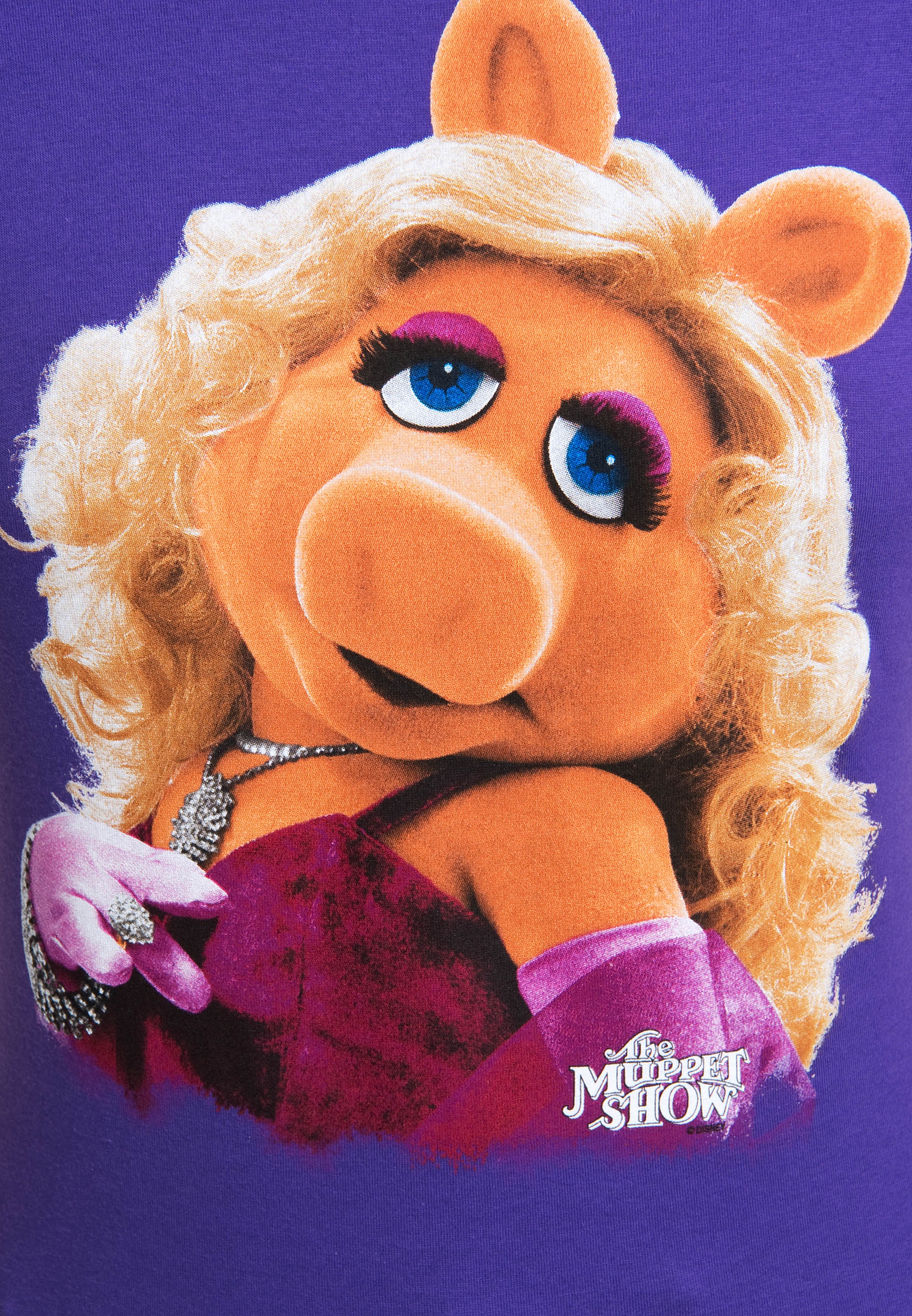 LOGOSHIRT T-Shirt »Miss Piggy - Portrait«, mit auffälligem Piggy-Print