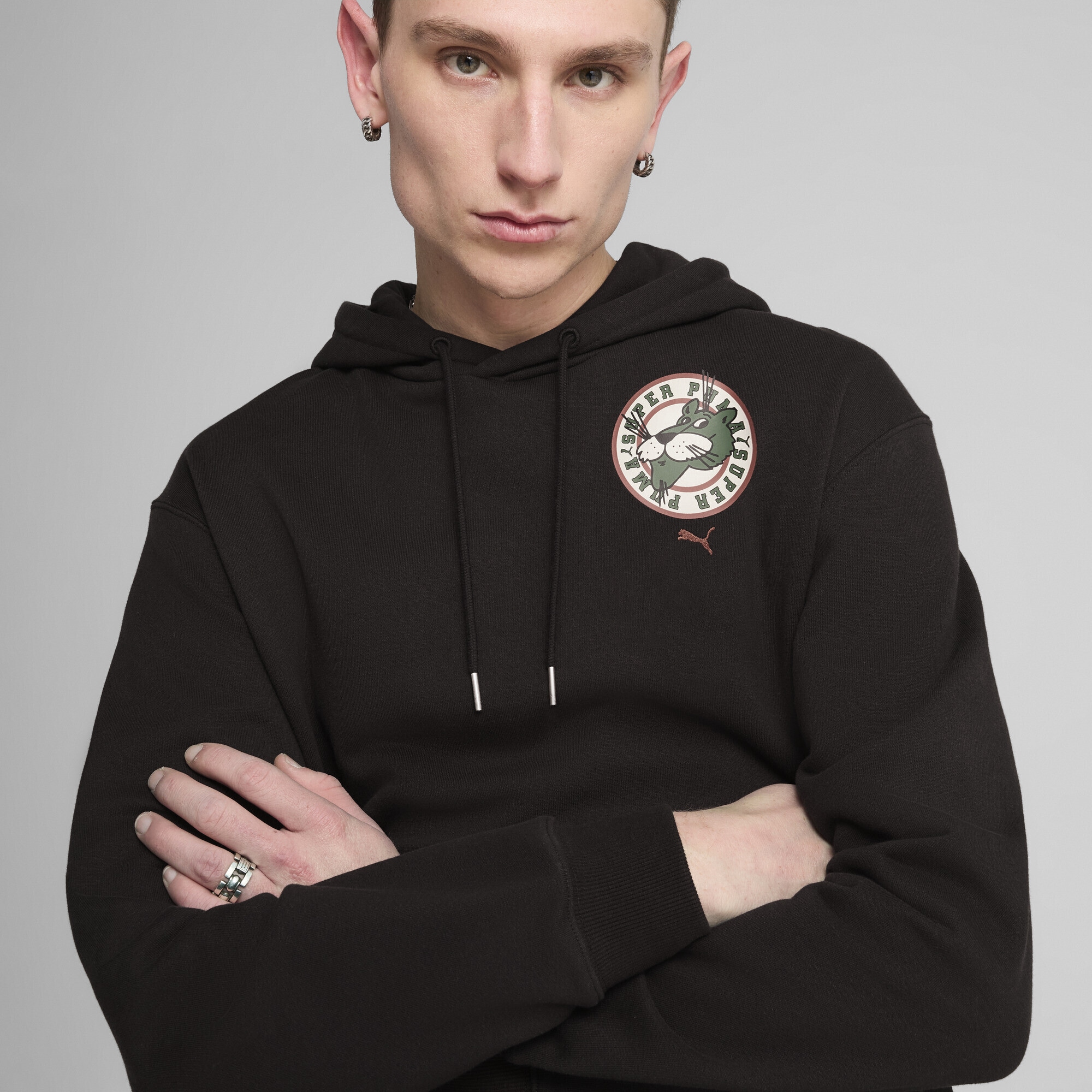 PUMA Hoodie »GRAPHICS Super PUMA Hoodie Herren«