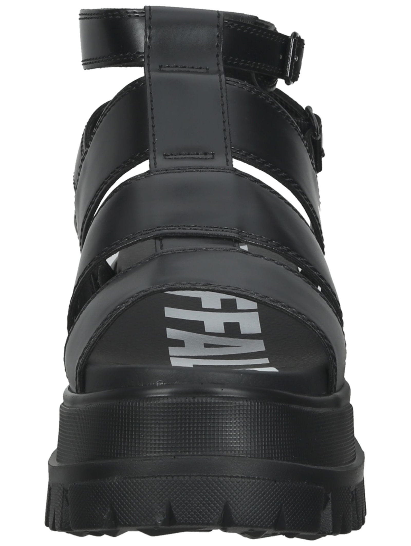 Buffalo Plateausandaletten »Buffalo Sandalen Lederimitat«