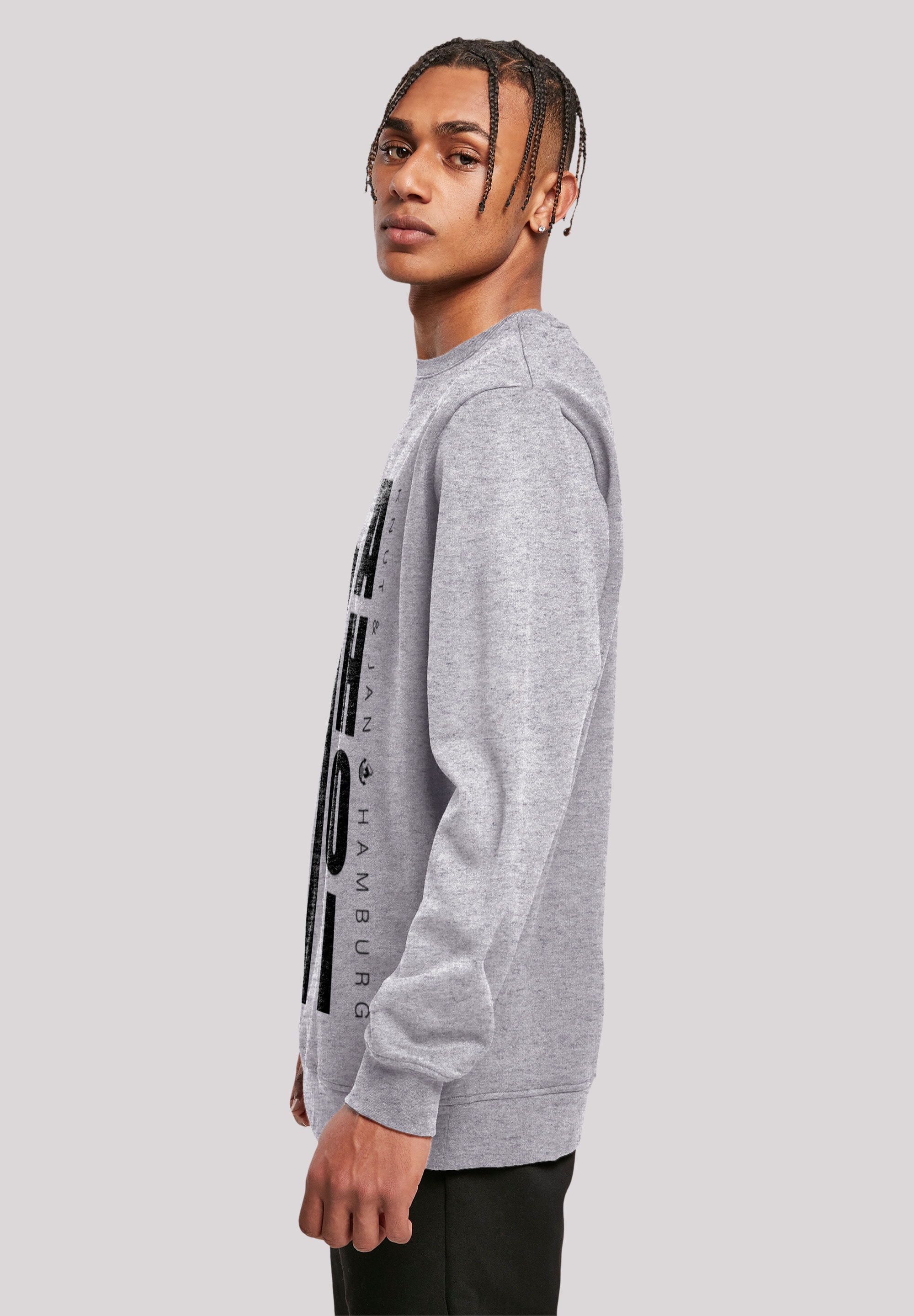 F4NT4STIC Kapuzenpullover »Ahoi Anker Knut & Jan Hamburg«, Print