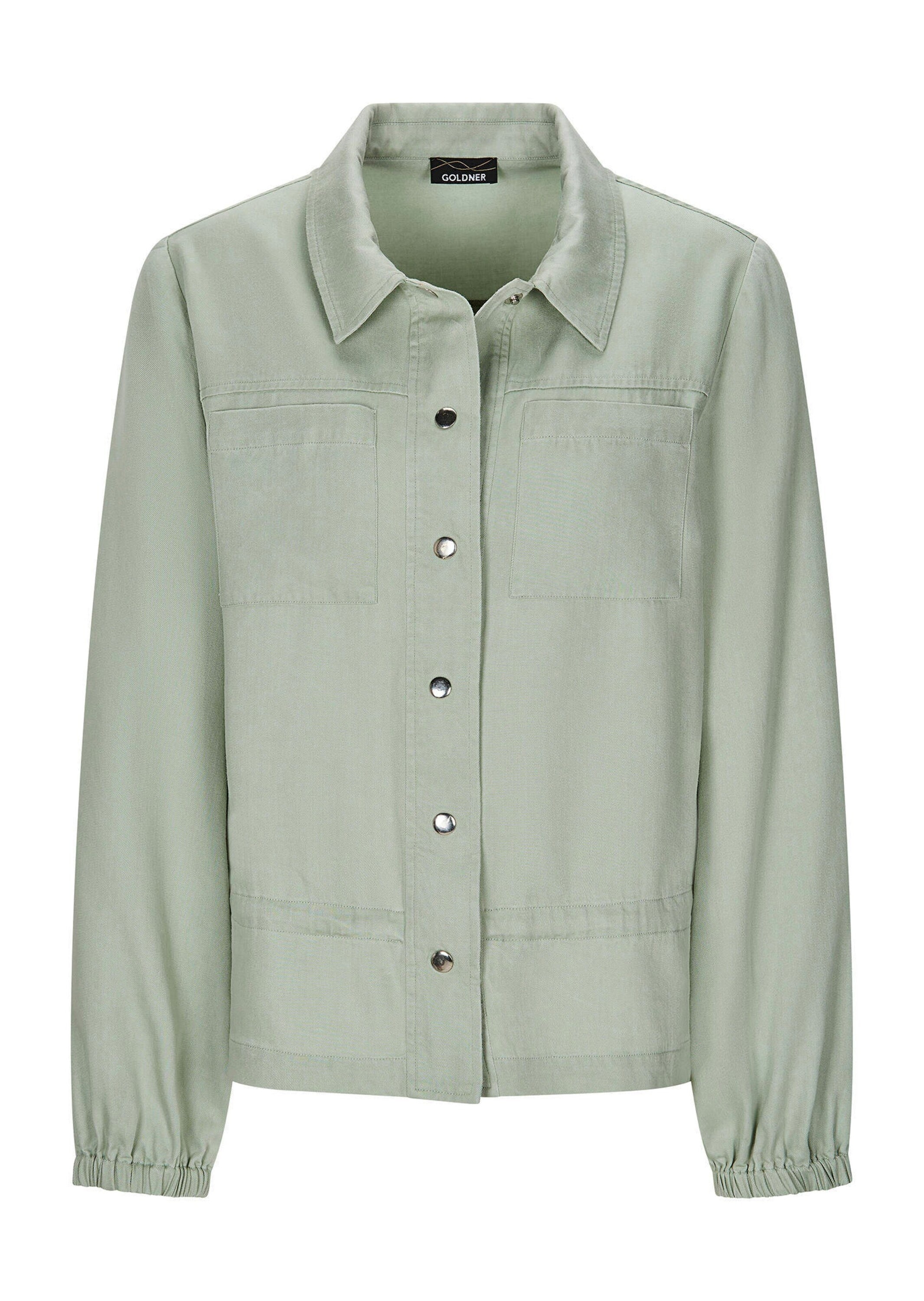 GOLDNER Kurzjacke "Freizeitjacke mit Hemdkragen" Tunnelzug in der Taillie günstig online kaufen