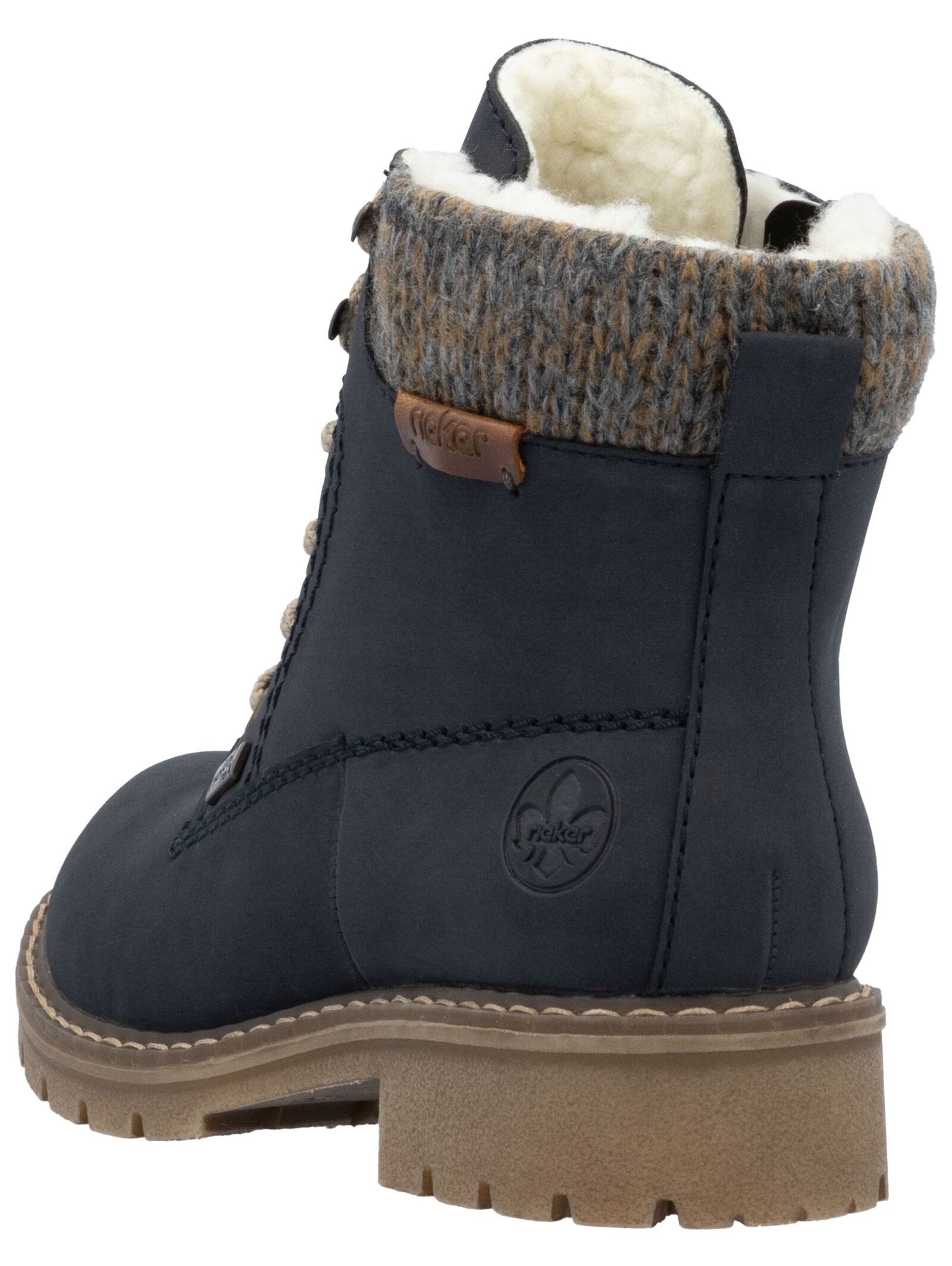 Rieker Schnürstiefelette »Rieker Stiefelette Lederimitat«