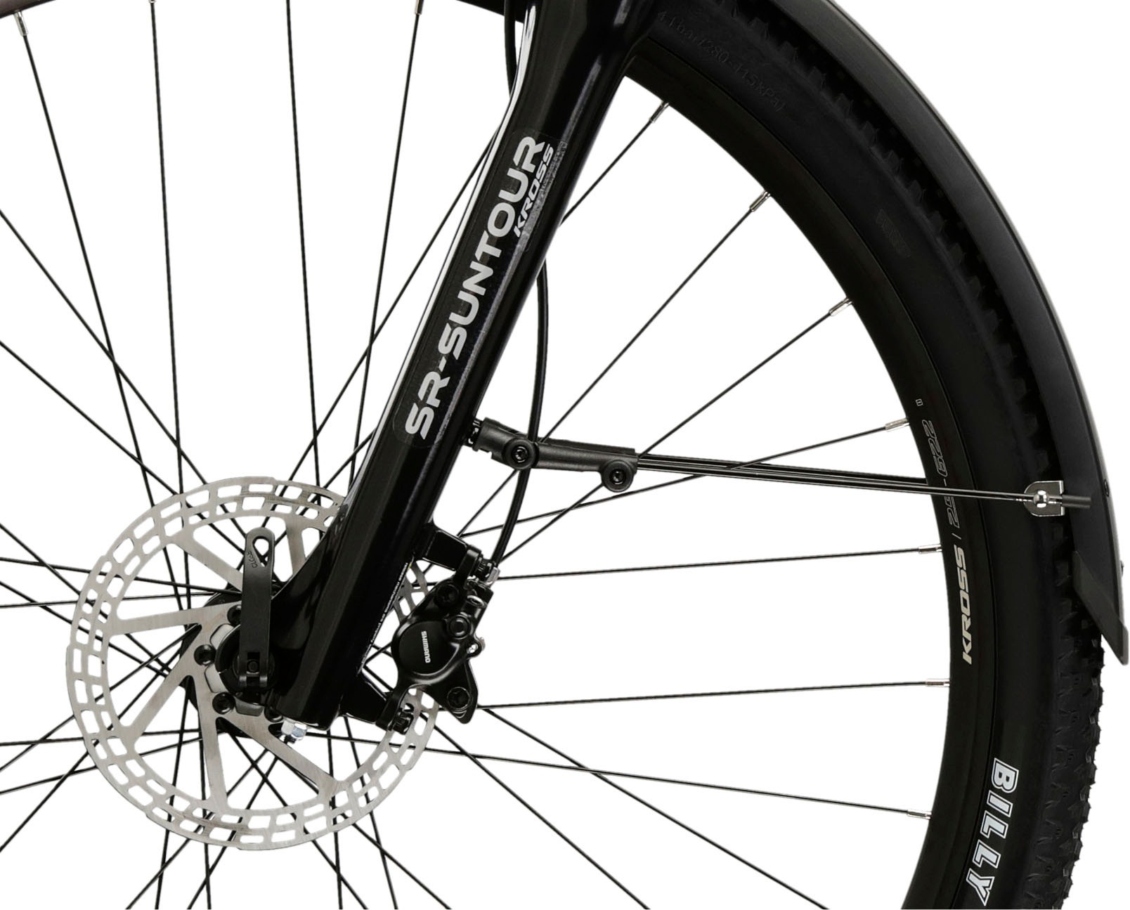 Kross Mountainbike »Hexagon 4.0«, 16 Gang, Shimano, ACERA M3020 Schaltwerk, Kettenschaltung