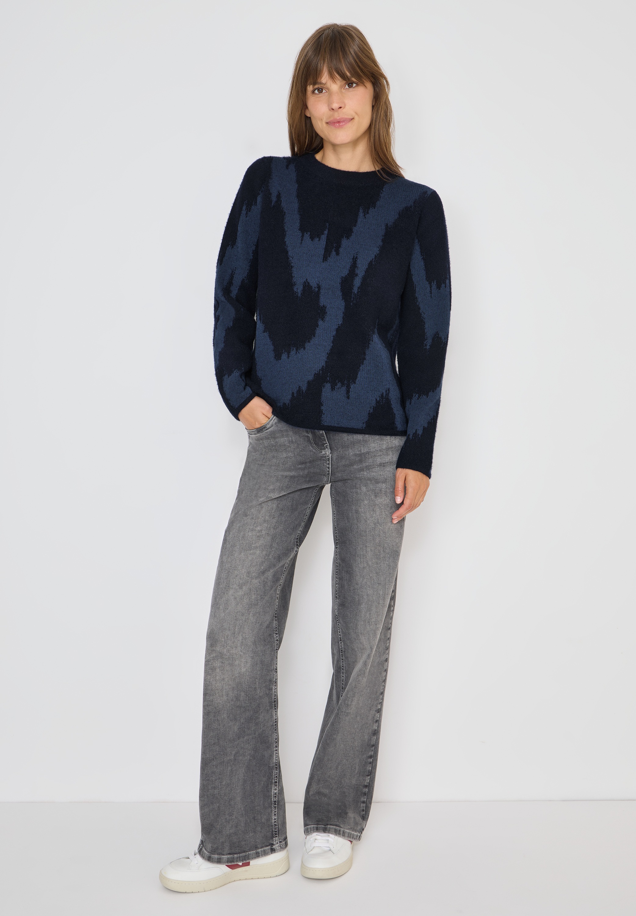 Cecil Strickpullover, mit grafischem Muster