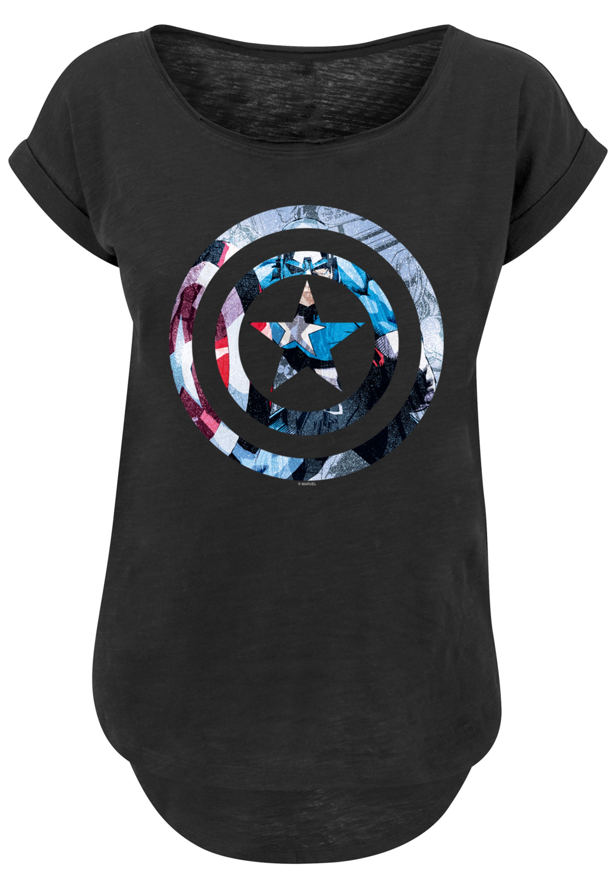 F4NT4STIC T-Shirt "Marvel Superhelden Avengers Captain America" Print günstig online kaufen