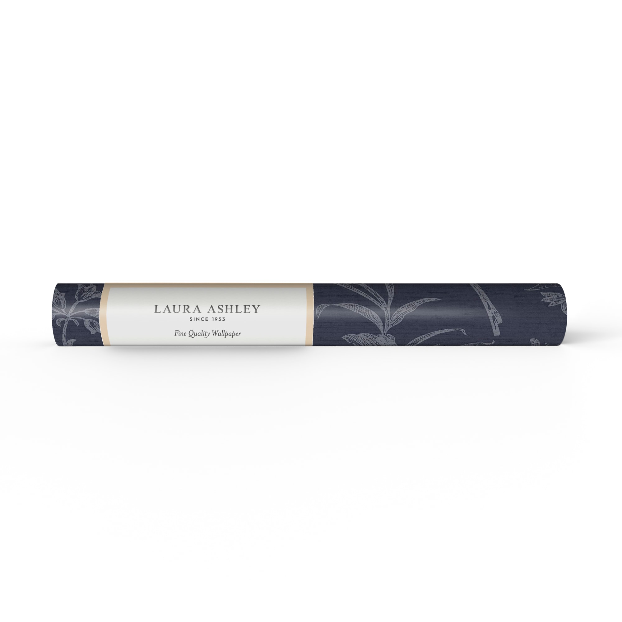 LAURA ASHLEY Vliestapete »Lloyd Midnight Seaspray«, geblümt, 10mx52cm (ca. 5m2)