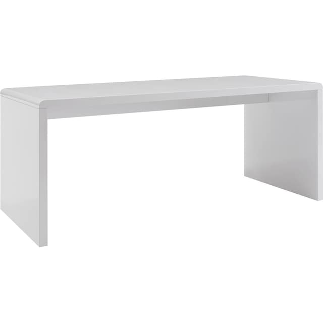 SalesFever Schreibtisch, Weiß hochglanz lackiert kaufen | BAUR