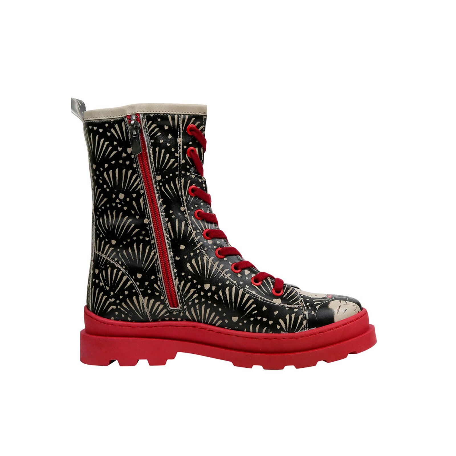 Thumbnail - DOGO Stiefelette "Gisele Schnürstiefel Boots Small Talk Damen Stiefeletten" Handgefertigt