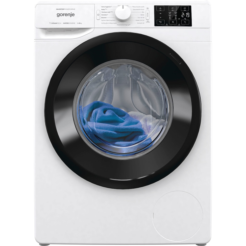 GORENJE Waschmaschine »NEI94APS«, Wave NEI94APS, 9 kg, 1400 U/min