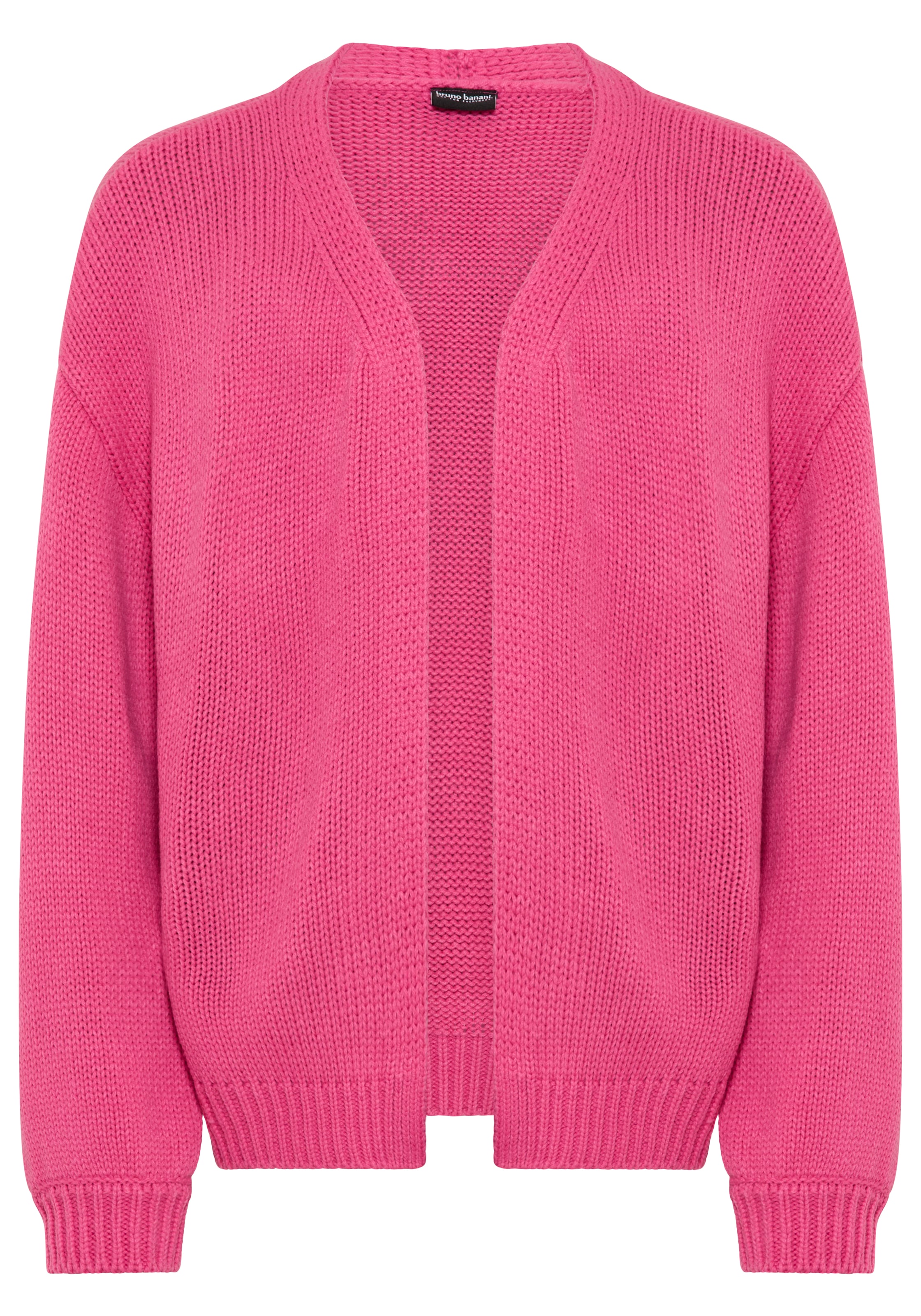 Bruno Banani Strickjacke »Cardigan«, NEU: BRUNO BANANI für TEENS! Lockerer, weicher Strick
