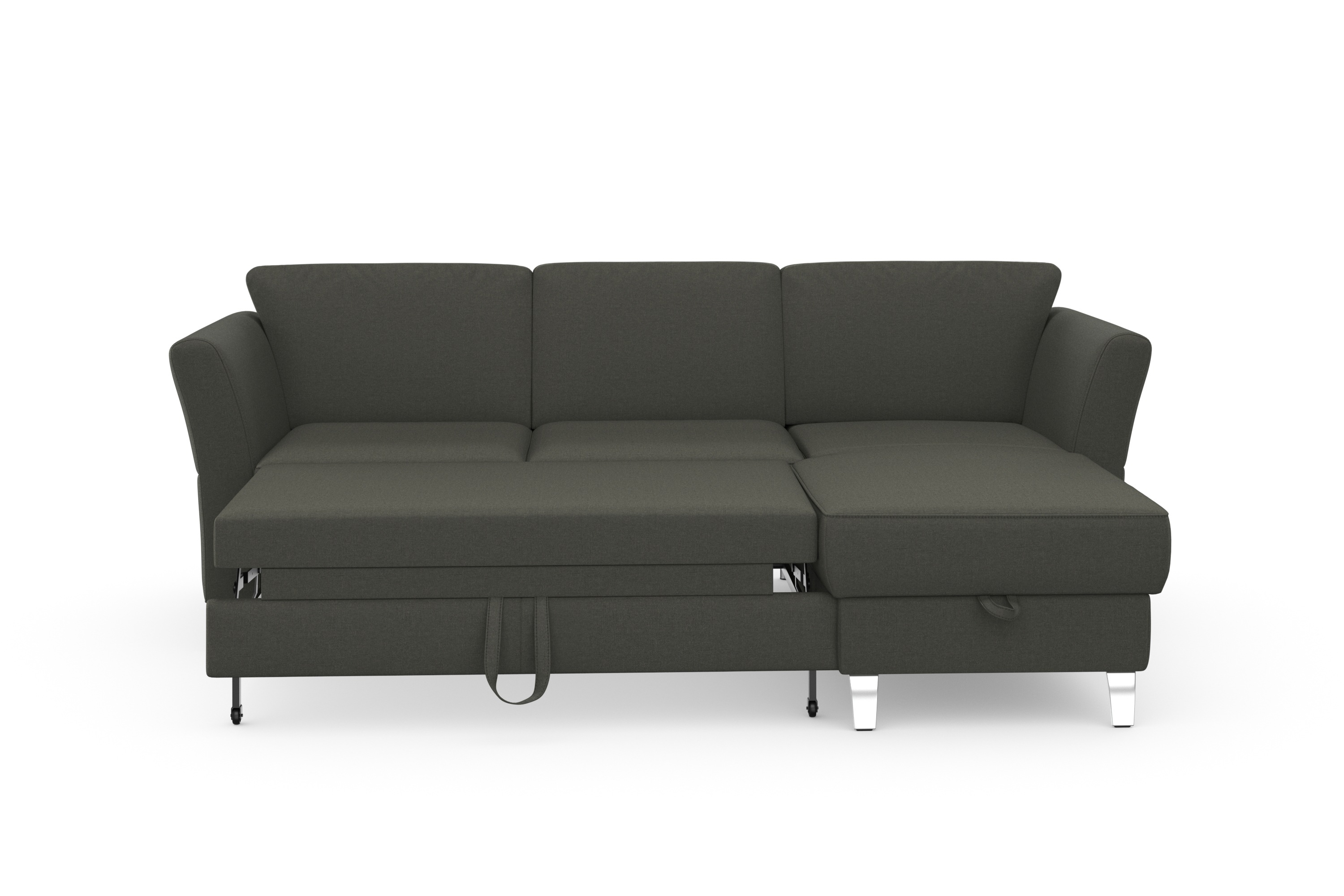 Thumbnail - sit&more Ecksofa "Visby L-Form" wahlweise mit Bettfunktion und Bettkasten, frei im Raum stellbar