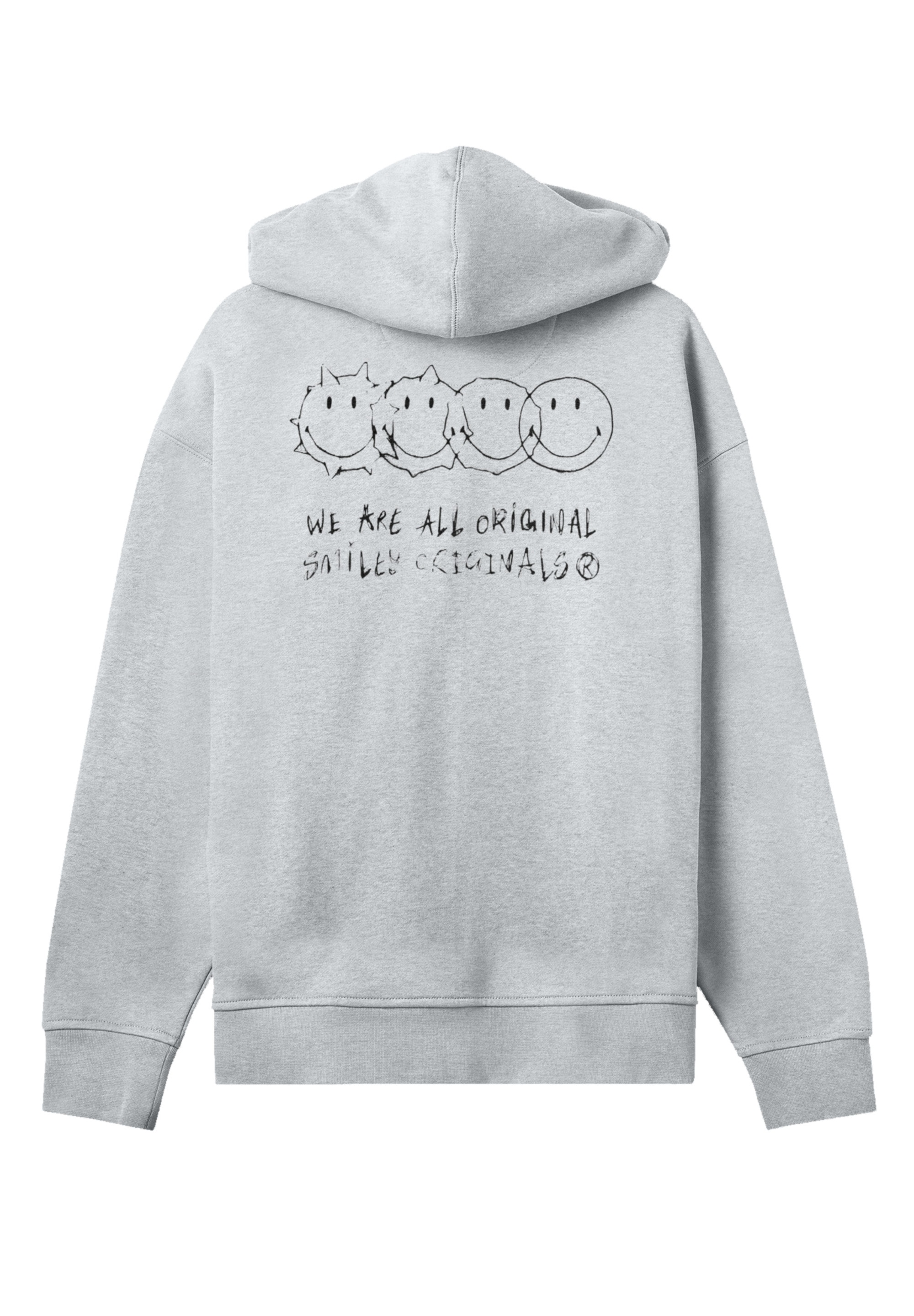 F4NT4STIC Kapuzenpullover »Smiley Originals We Are All Original Unique«, Premium Qualität