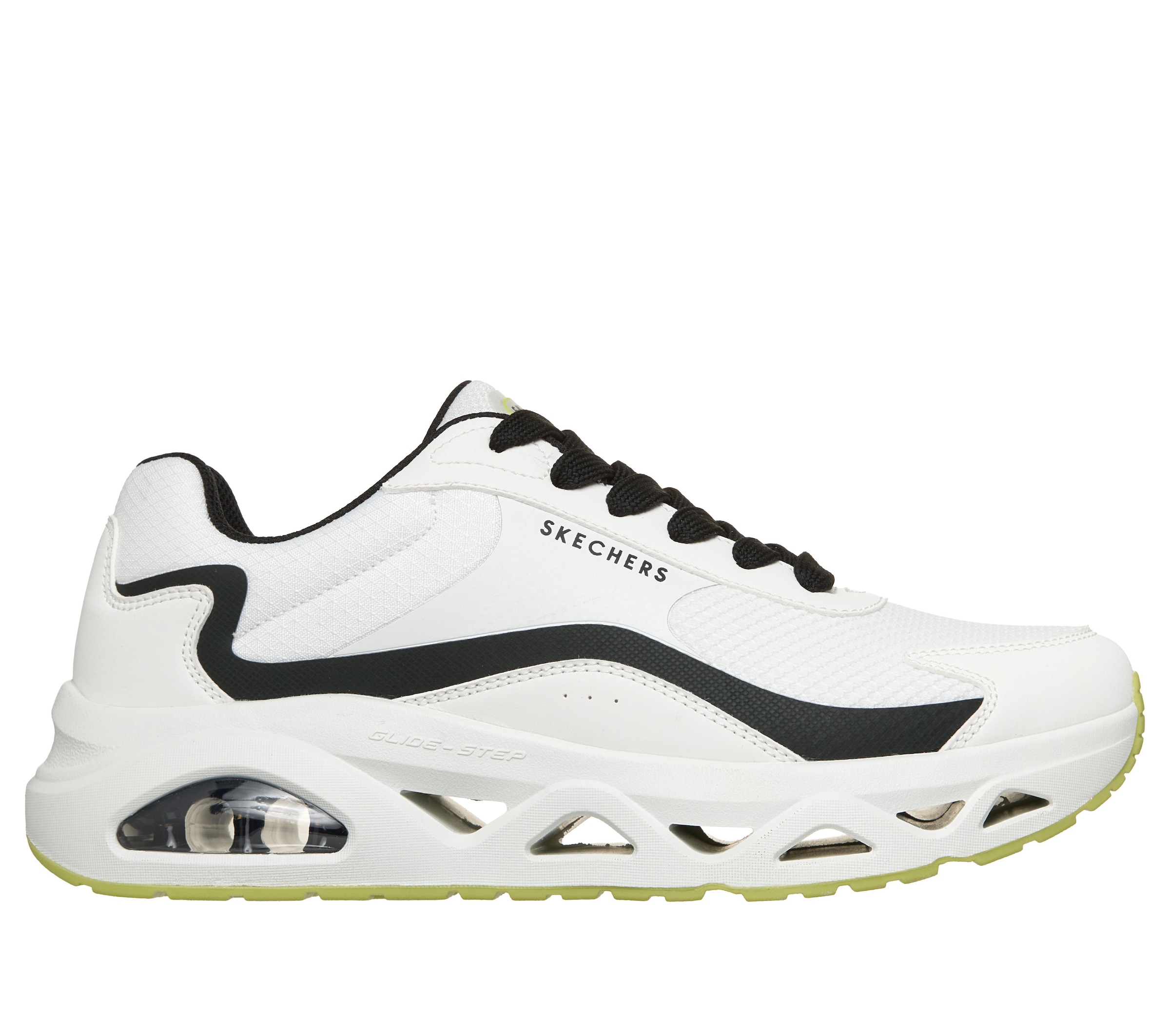 Skechers Sneaker »UNO GLIDE-STEP«  Schnürschuh, Halbschuh, Freizeitsneaker mit Memory Foam
