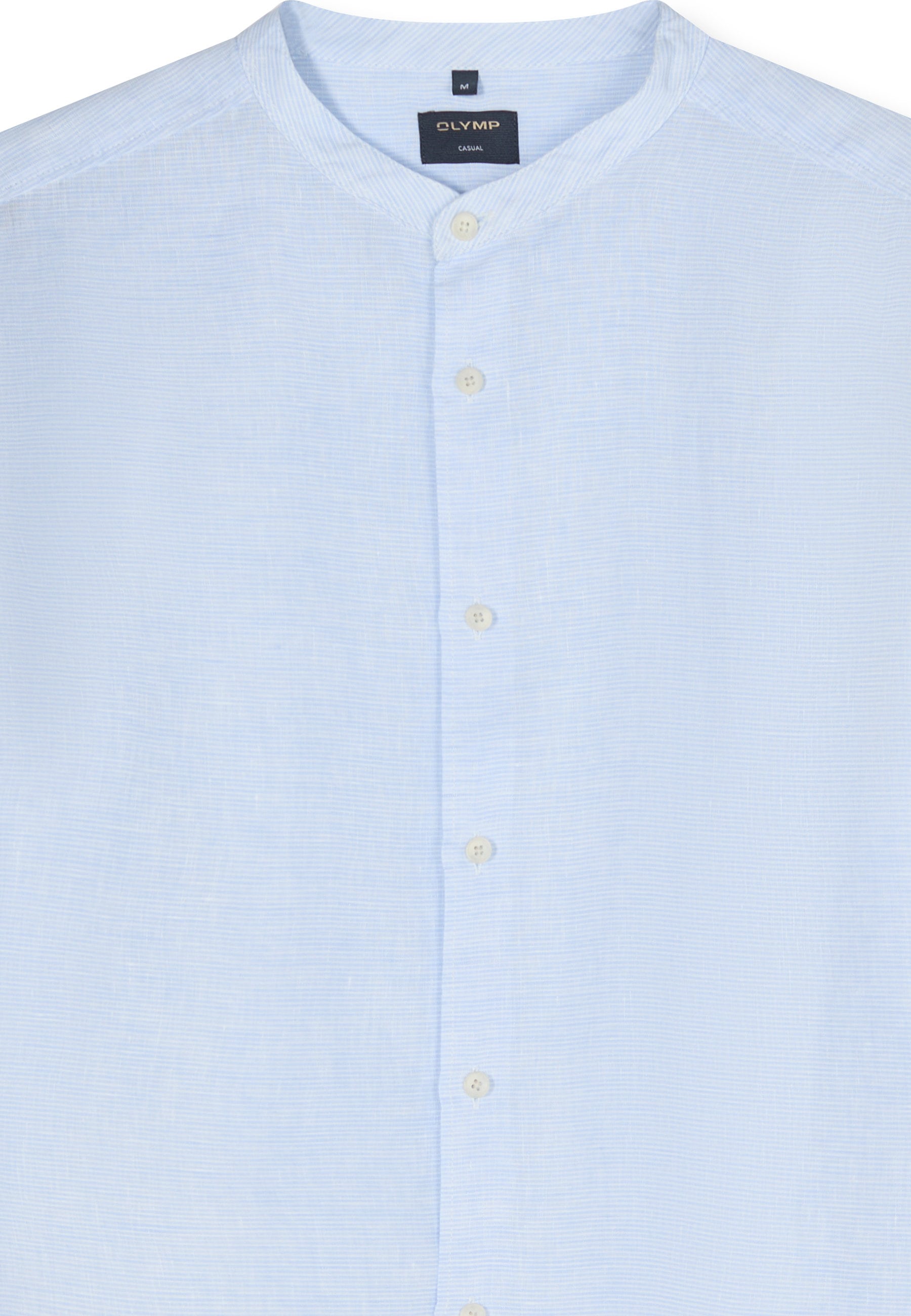 OLYMP Langarmhemd »OLYMP Casual, regular fit, Stehkragen«