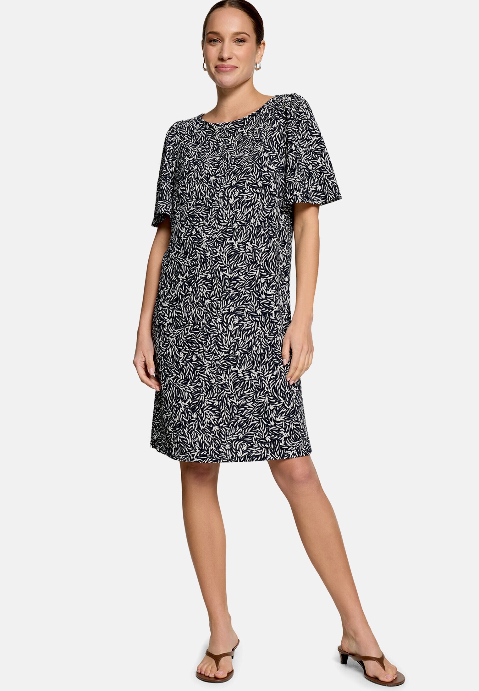 Zero Blusenkleid "Damen mit Blumenprint" Material