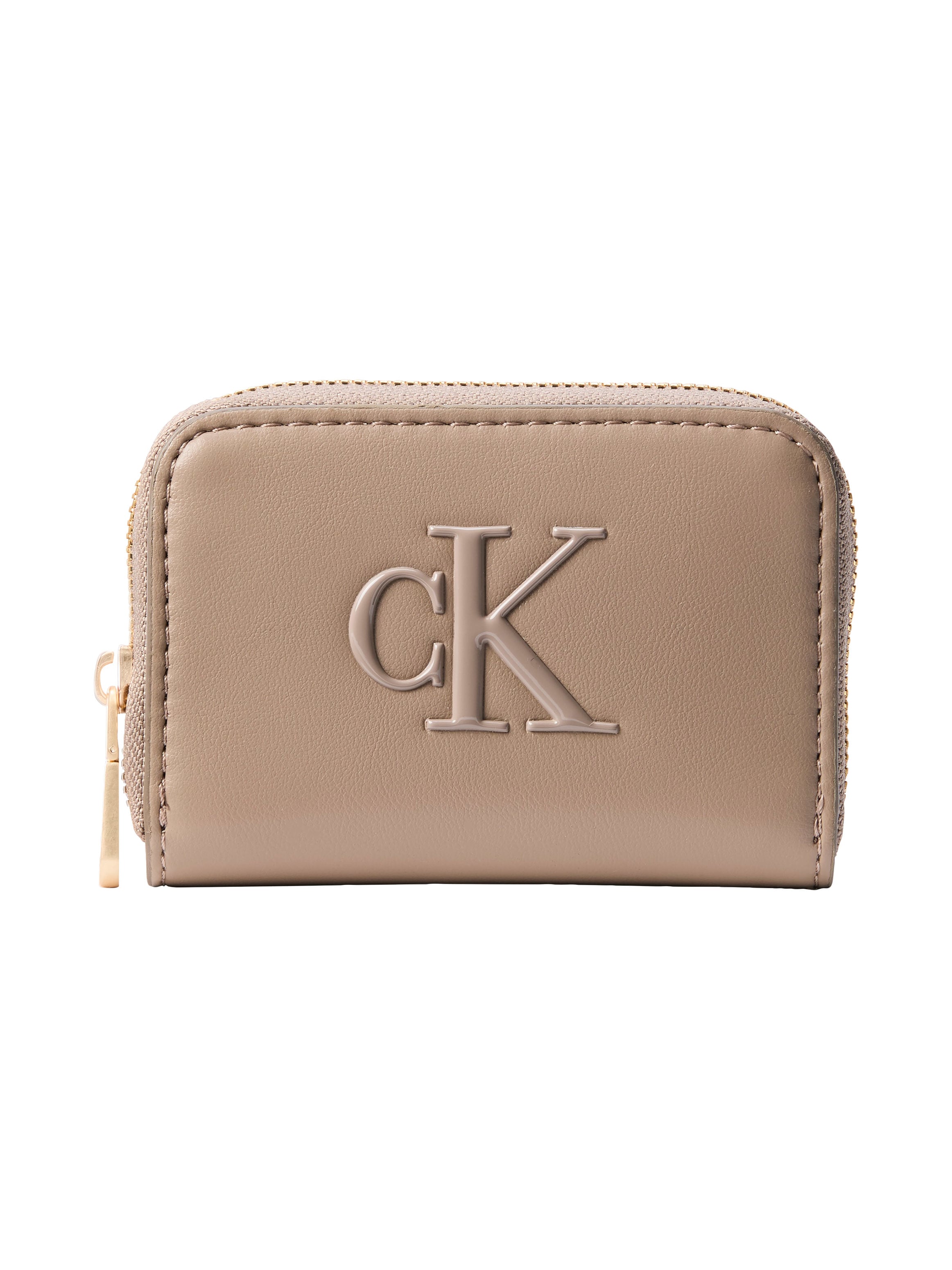 Calvin Klein Geldbörse "BOLD CK MEDIUM ZIP AROUND" günstig online kaufen