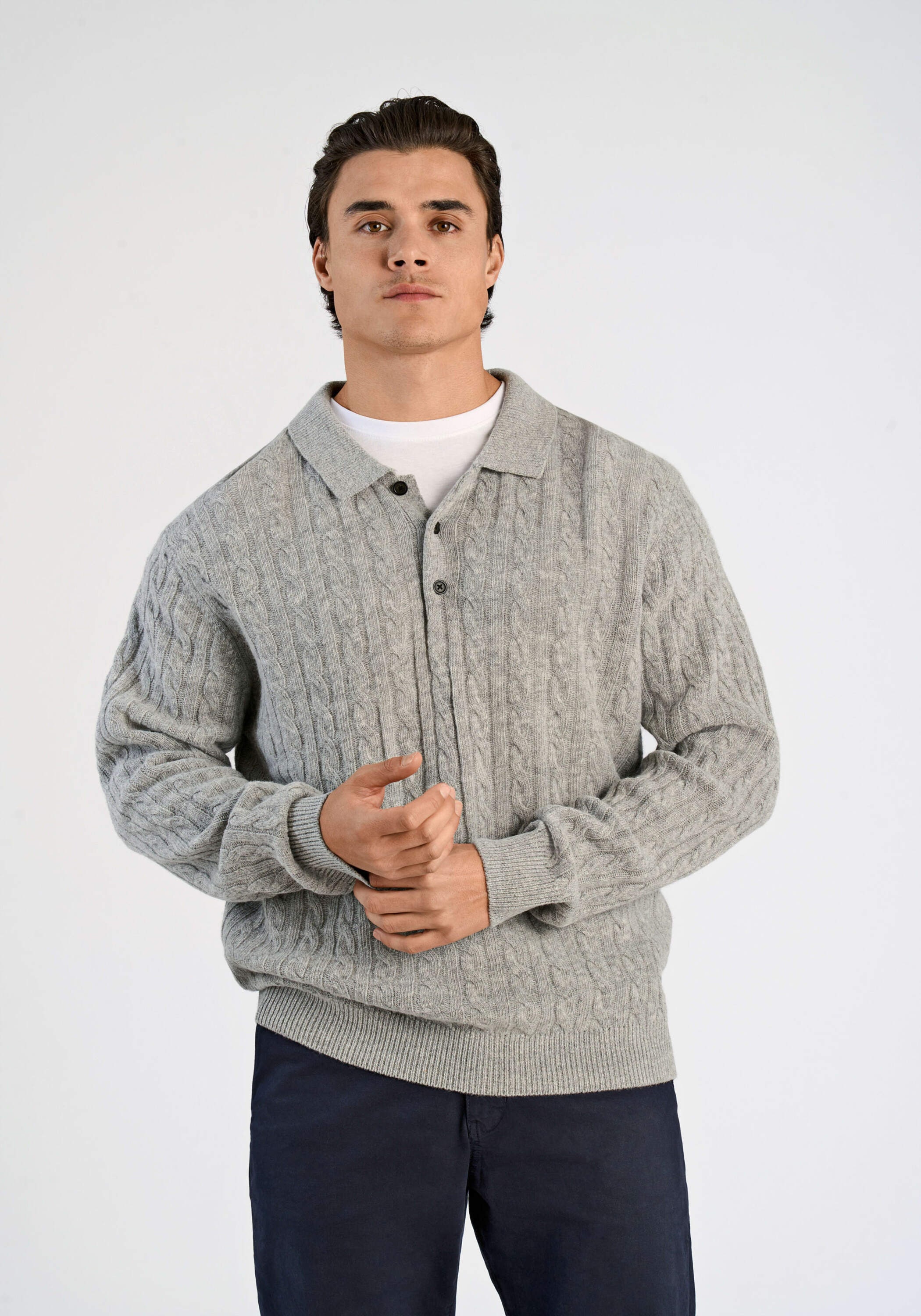 LINDBERGH Poloshirt "Strickpullover Relaxed Fit" günstig online kaufen