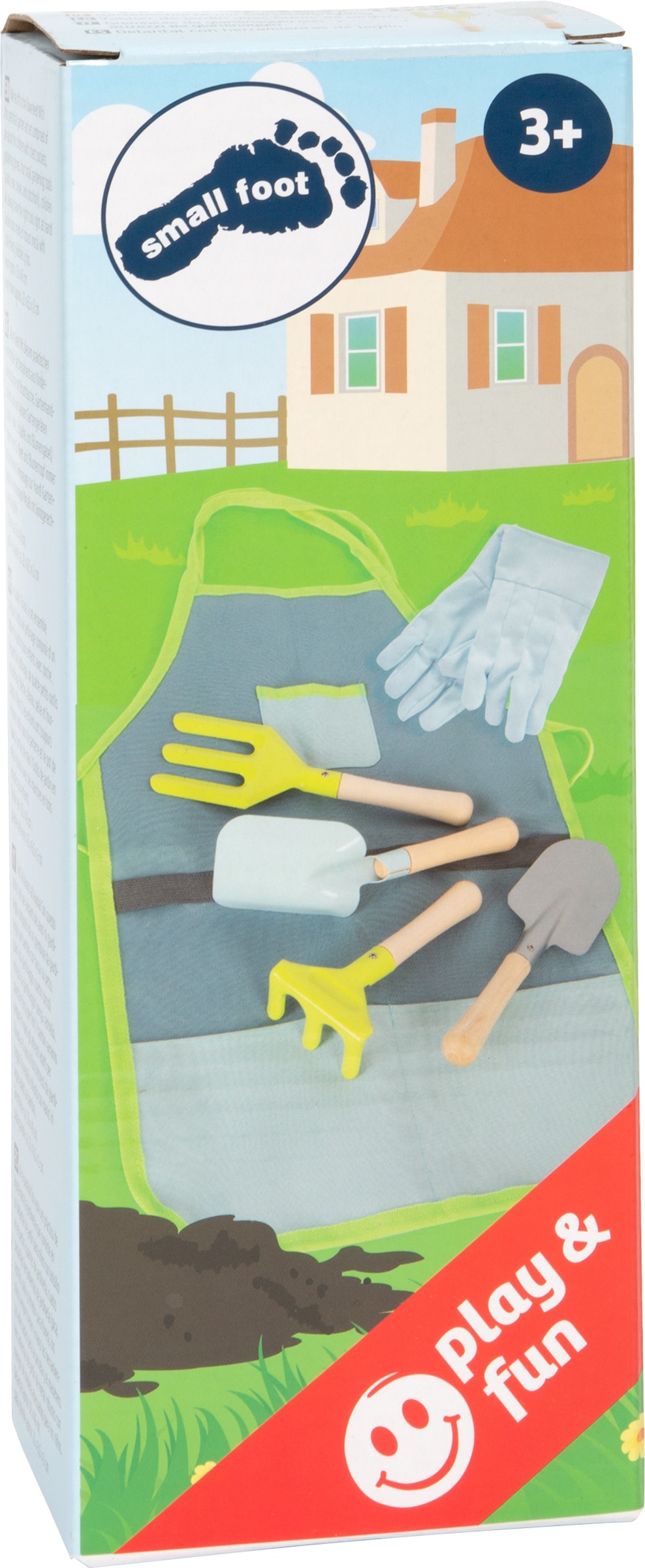 Small Foot Kinder-Gartenset »Gartenschürze mit Gartenwerkzeug«