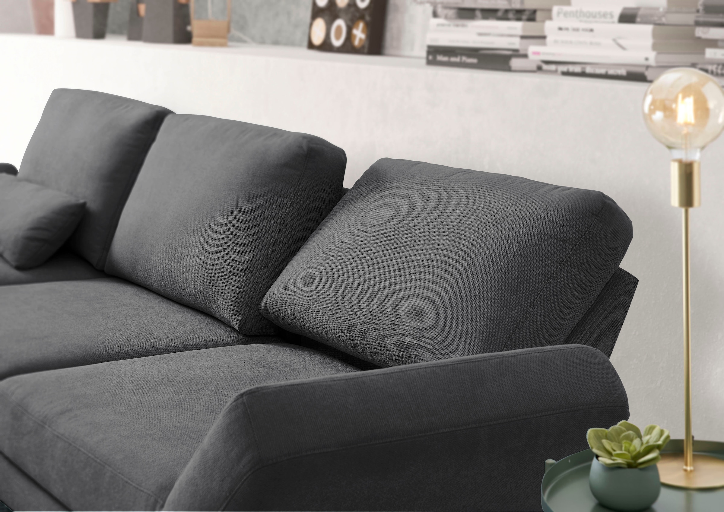 3C Candy Ecksofa »Kairo modernes Multifunktions-Sofa, bequem, L-Form«, inklusive Drehsitz, Armlehnen- und Rückenverstellung