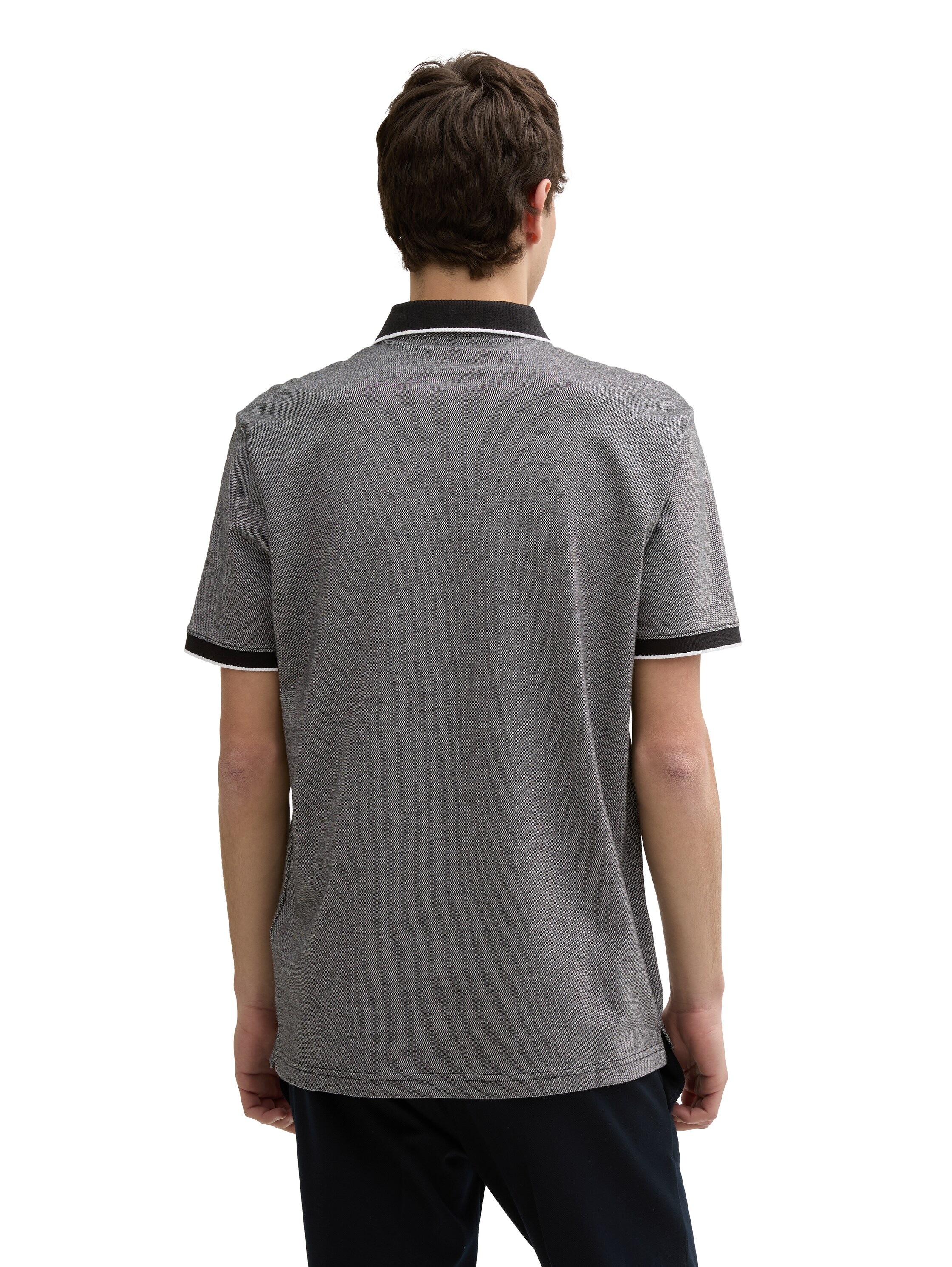 TOM TAILOR Denim Poloshirt, mit Kontrastdetails günstig online kaufen