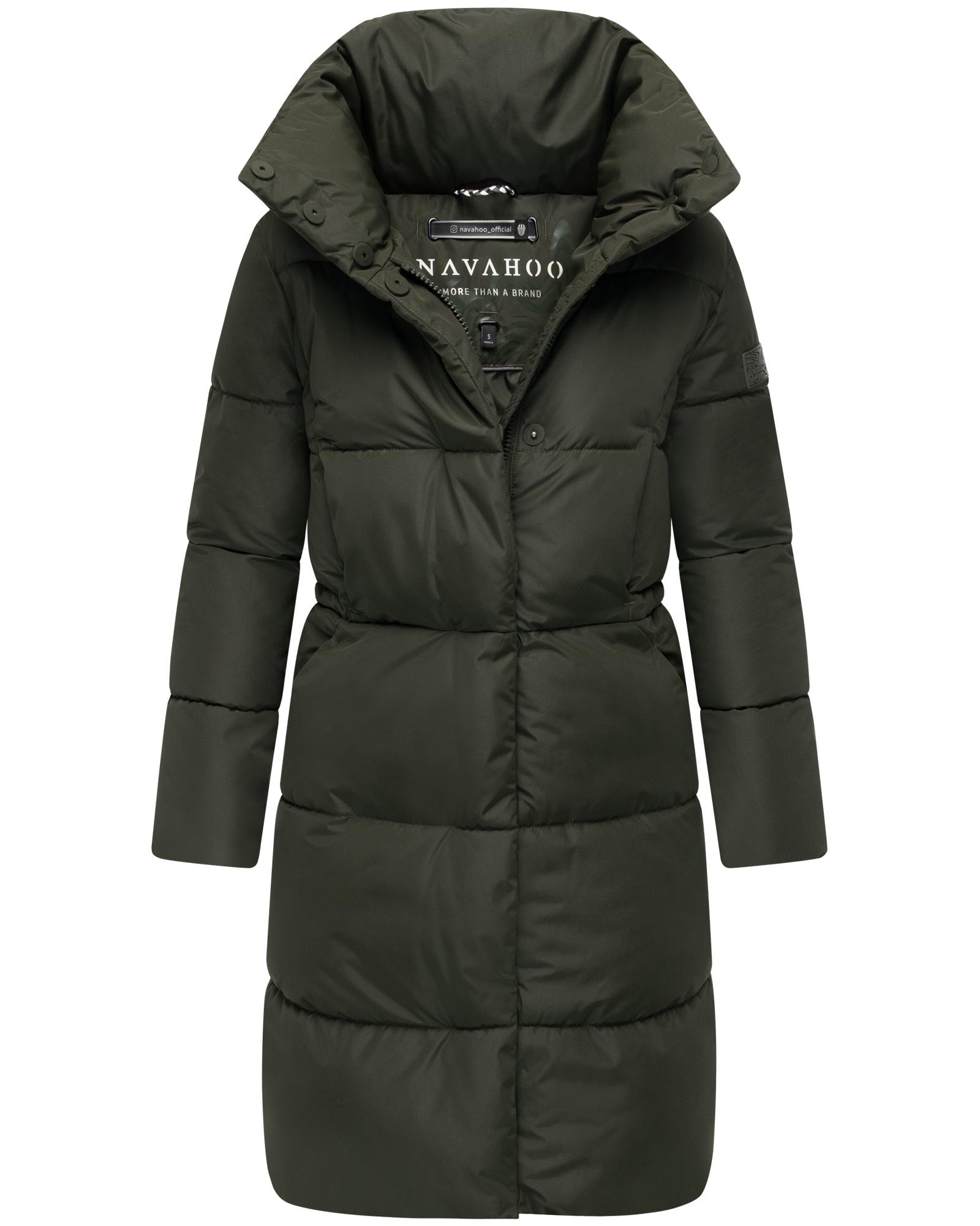 Navahoo Wintermantel »Wolkenkuss 14«, Winter Steppmantel