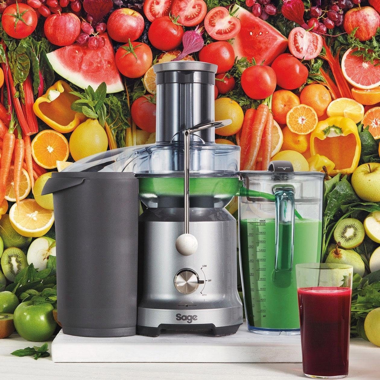 Sage Entsafter »the Nutri Juicer Cold, SJE430SIL2«, 1250 W