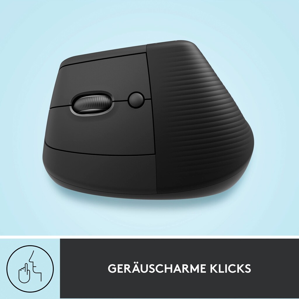 Logitech ergonomische Maus »Lift Left Vertical«, Bluetooth