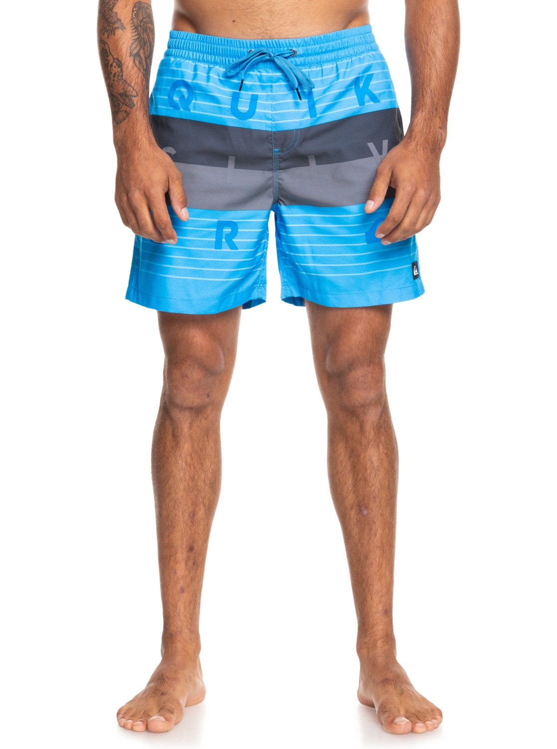 Quiksilver Badeshorts "Word Block 17""