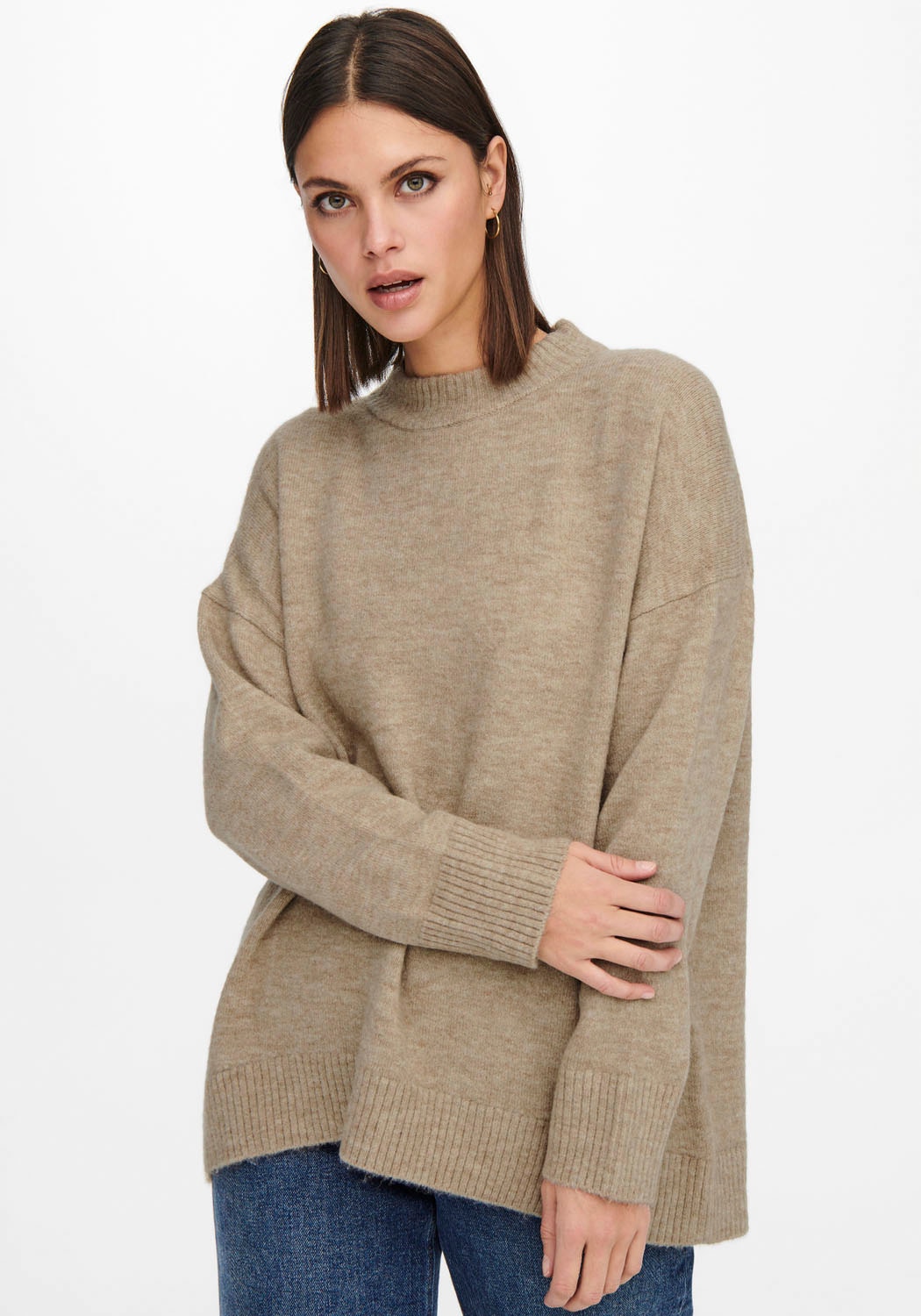 Strickpullover »ONLSILJA L/S LOOSE PULLOVER EX KNT«