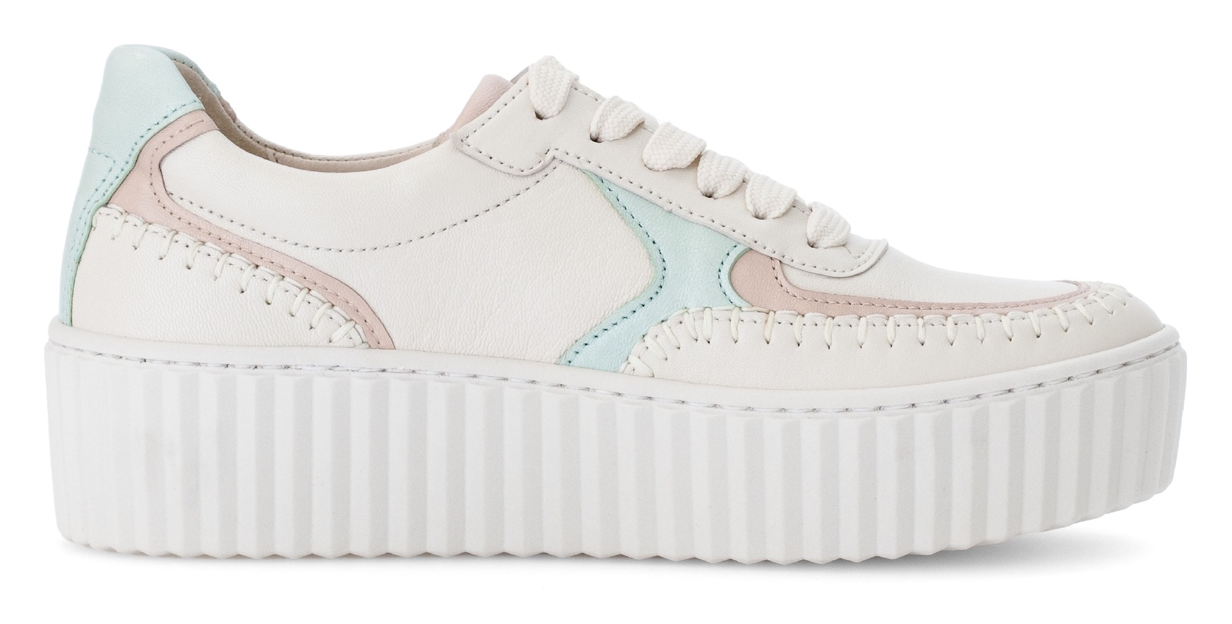 Gabor Plateausneaker, Freizeitschuh, Halbschuh, Schnürschuh mit Best Fitting-Ausstattung