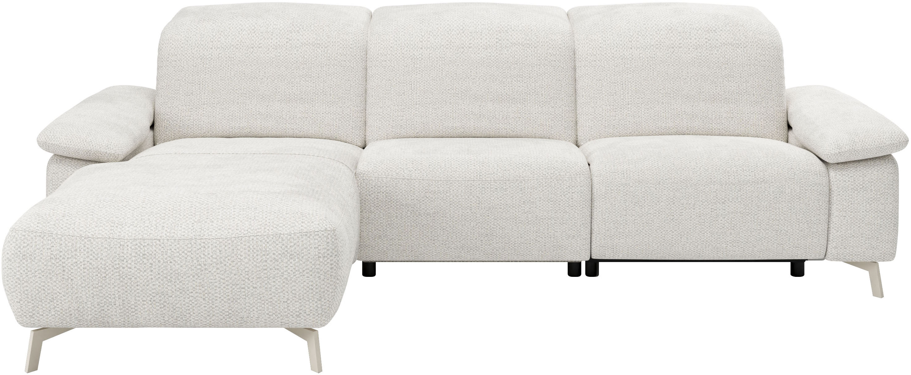 Musterring Ecksofa "MR 370, intelligenter Komfort im modernen Design" Optionale Relaxfunktion, flexible Kopfteile & klappbare Armlehnen