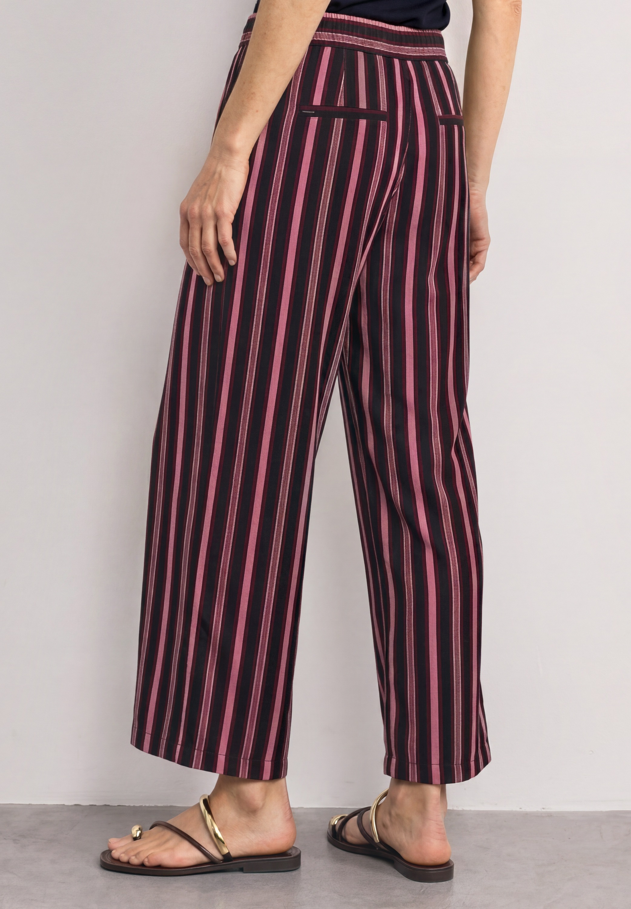 STREET ONE Stoffhose  im Streifendesign