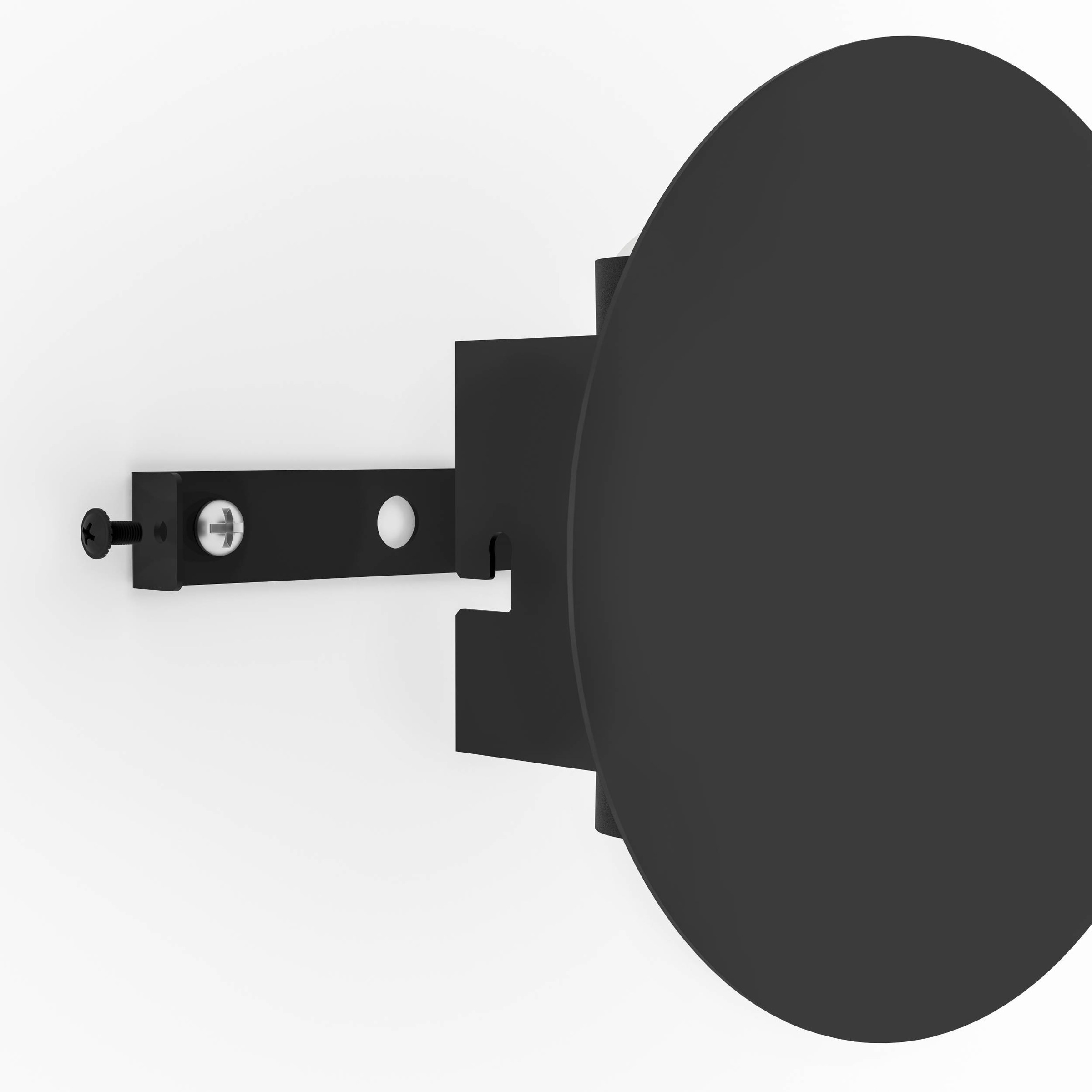 EGLO Wandleuchte »Talamello Wandlampe, Wandspot, Metall, indirekte Beleuchtung, Lampe« LED-Modul 1 Stk. Warmweiß Wand-/Deckenleuchte - Ø15 x AL4 cm - schwarz - 4W inkl.