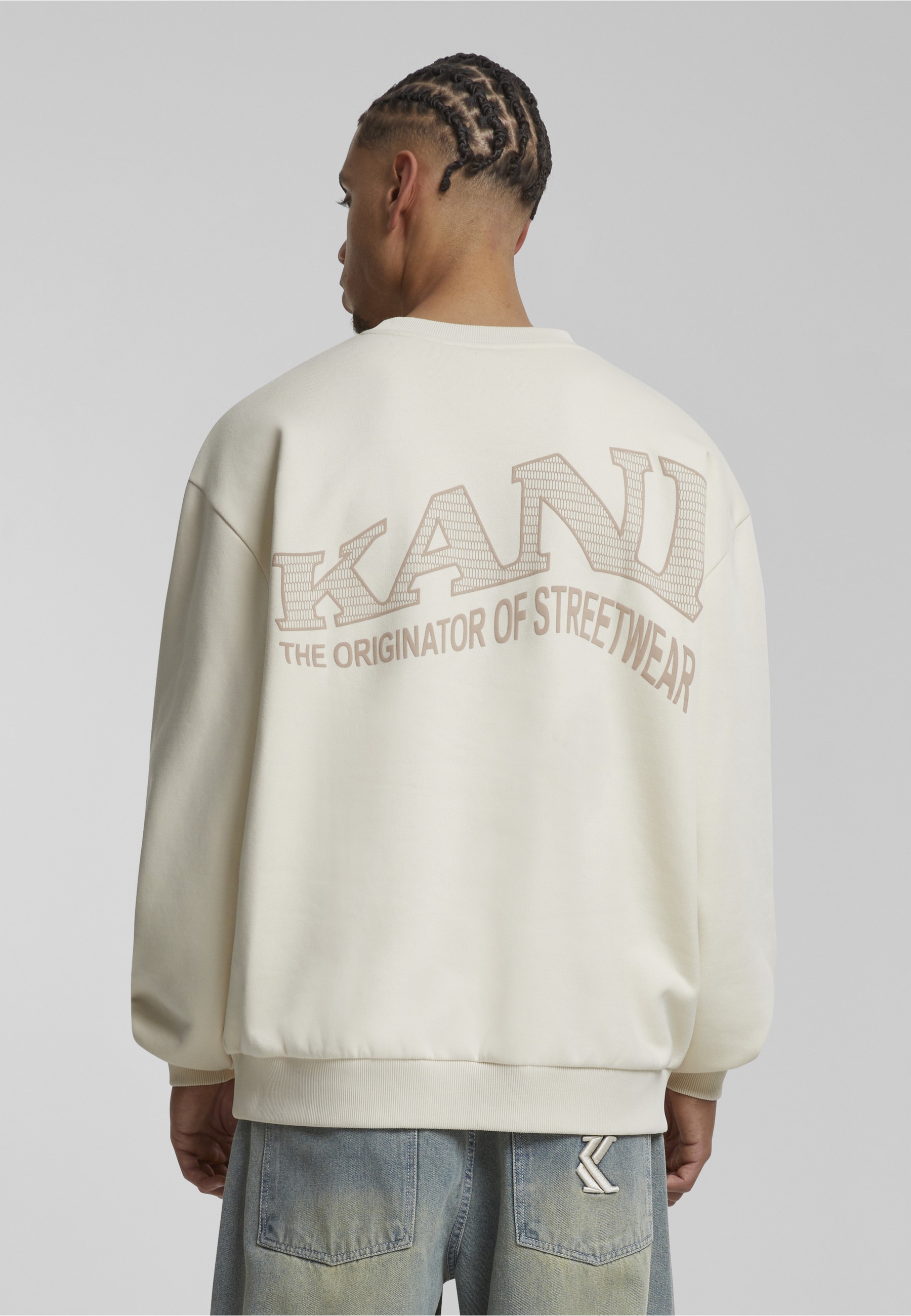 Karl Kani Rundhalspullover »Karl Kani Herren KM242-031-2 Small Signature Os Crew« 1