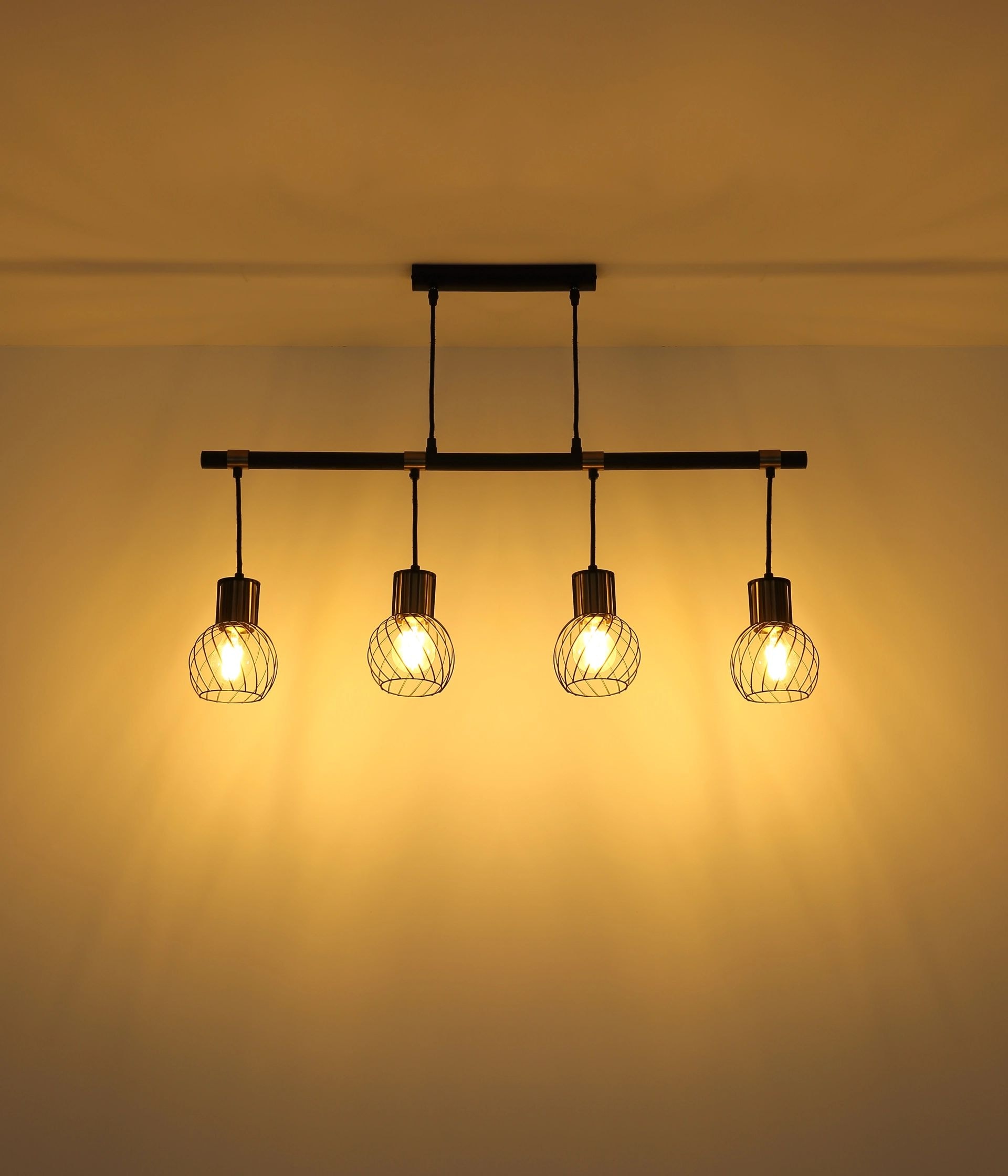 GLOBO LIGHTING Pendelleuchte »ARGUSTO«, Leuchtmittel E27 | ohne Leuchtmittel, Hängeleuchte, Hängelampe, Höhe kürzbar, Esstisch