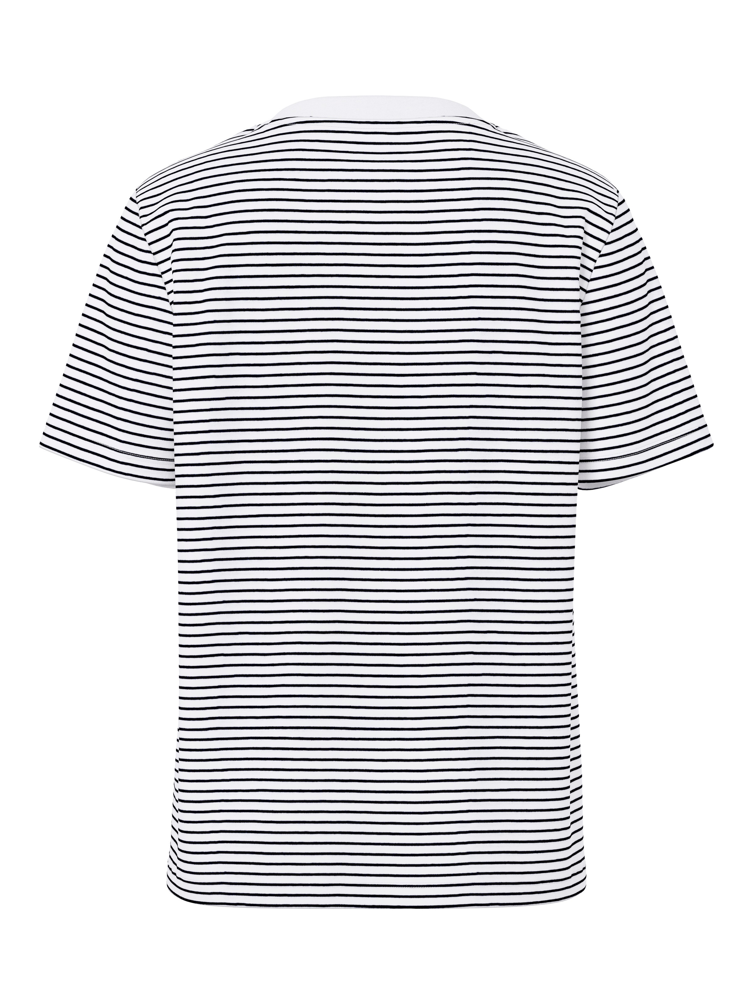 pieces Kurzarmshirt »PCRIA SS TEE STRIPES NOOS BC« Baumwolle, regular fit