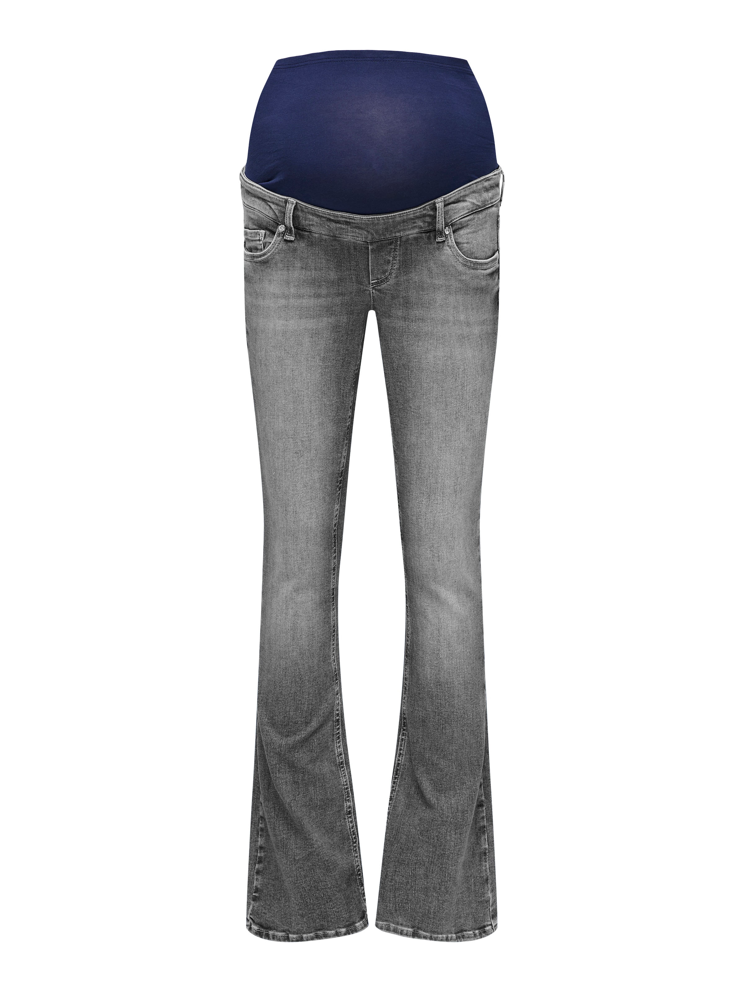 ONLY MATERNITY Bootcut-Jeans "OLMBLUSH MID WAIST FLARED DNM BOX NOOS" günstig online kaufen