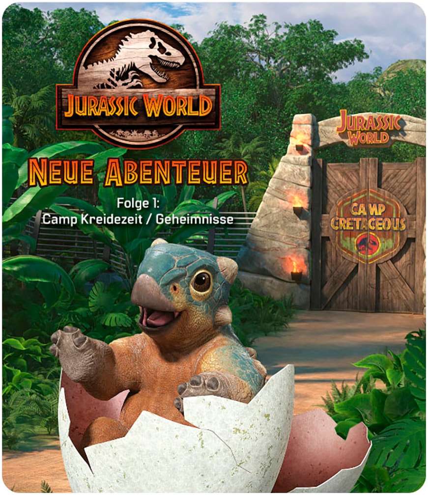 tonies Hörspielfigur »Jurassic World - Folge 1: Camp Kreidezeit / Geheimnisse«