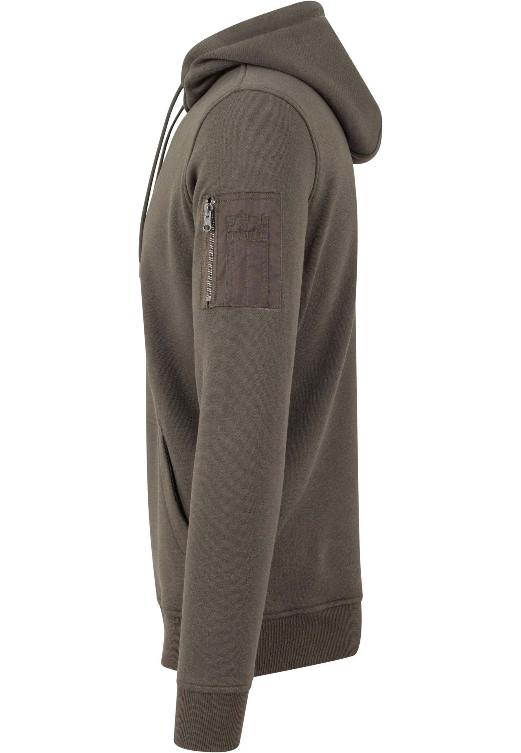 URBAN CLASSICS Sweatshirt »Urban Classics Herren Sweat Bomber Hoody«, (1 tlg.)