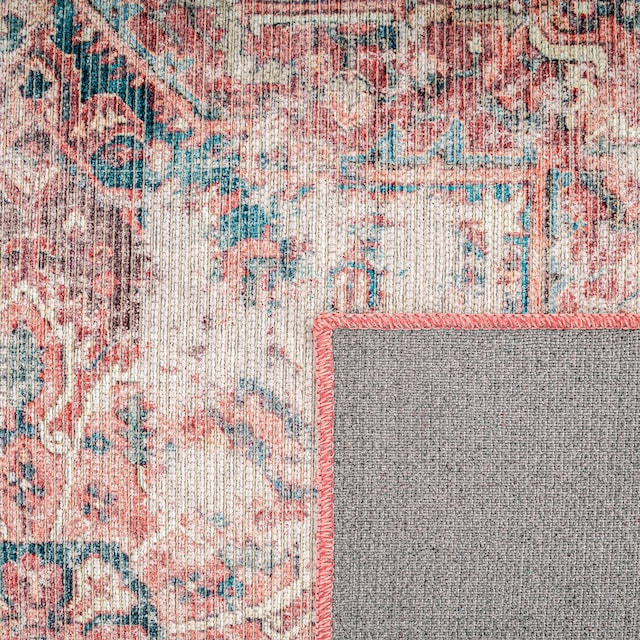 Paco Home Teppich »Lyon 333«, rechteckig, Kurzflor, Orient-Optik, Vintage  Design, waschbar auf Rechnung | BAUR