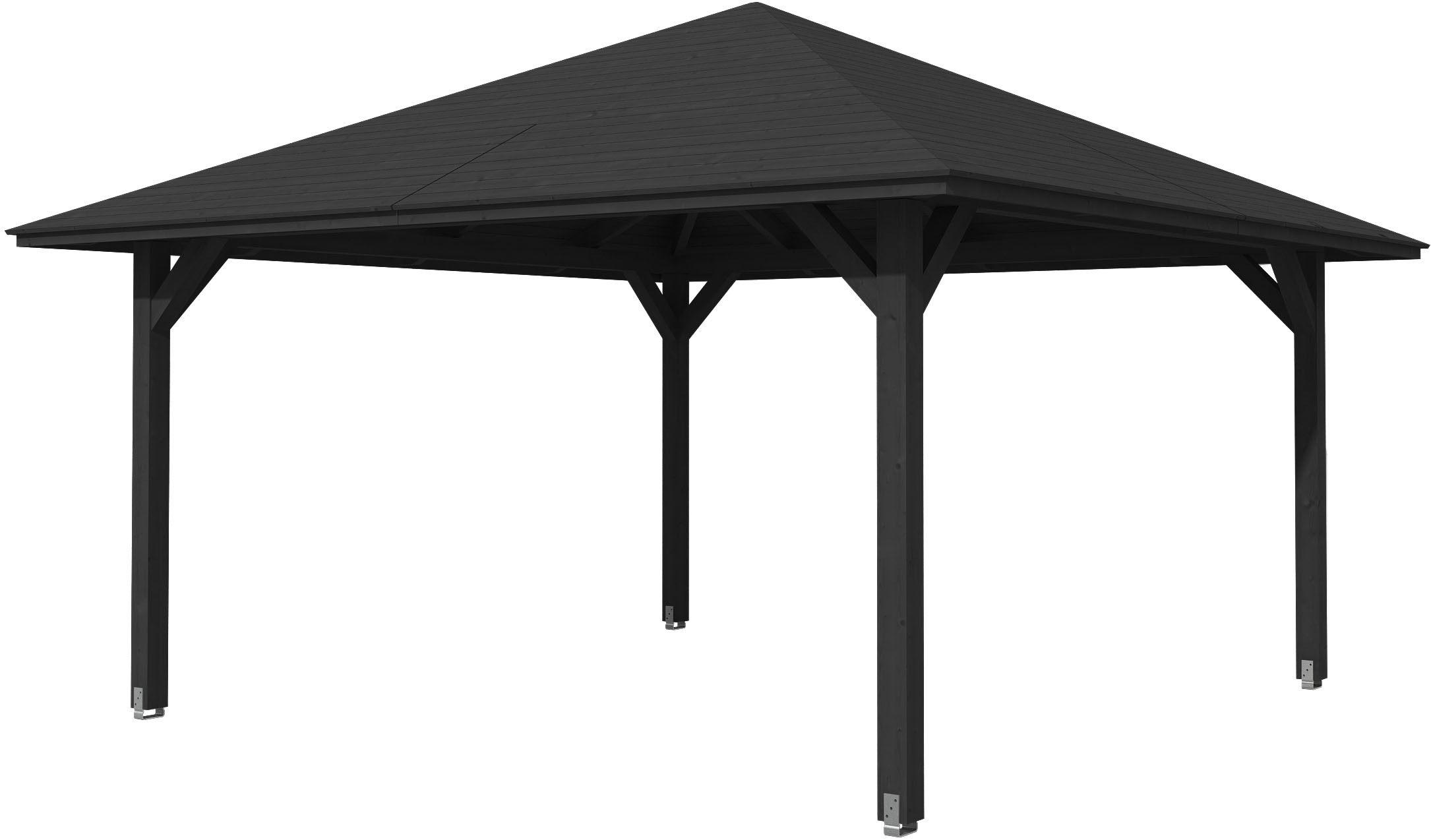 Skanholz Pavillon »Cannes 3«, 4-Eck, BxT: 504x504 cm