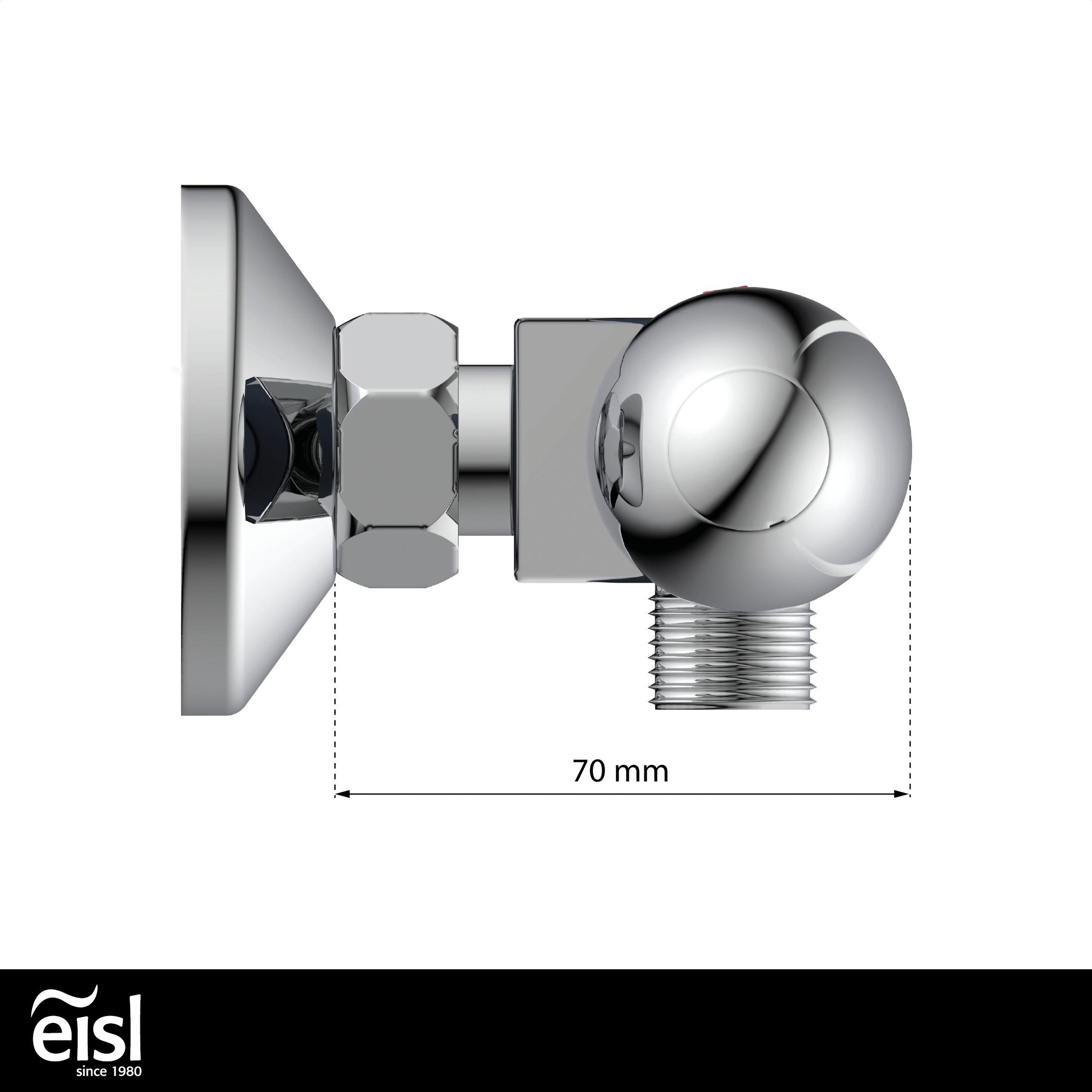 Eisl Duscharmatur »VITAL«, mit Thermostat, Mischbatterie Dusche, Duschthermostat in Chrom