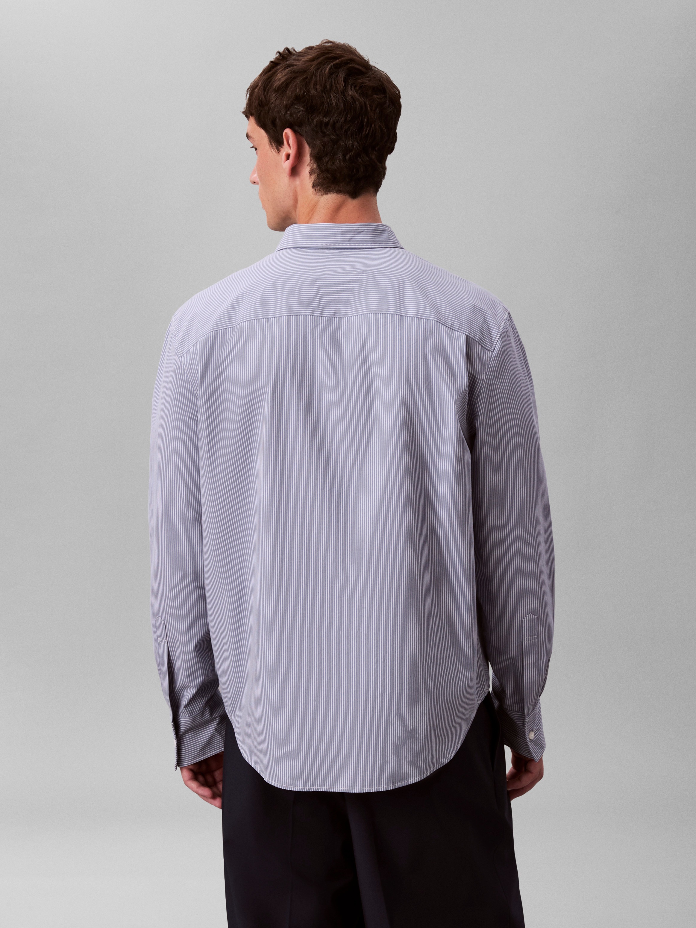 Calvin Klein Langarmhemd Regular fit, mit Rundhalsausschnitt günstig online kaufen