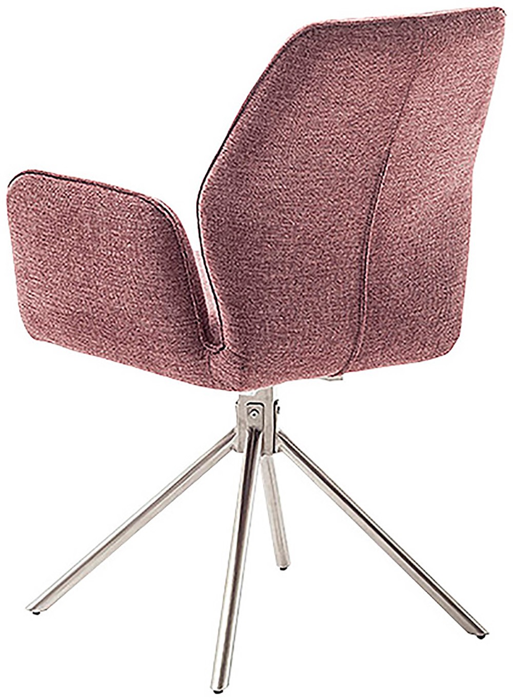MCA furniture Esszimmerstuhl »GREYTON«, Chenille, (2er-Set), drehbar 180°, Belastbarkeit 120 kg, Sitzhöhe ca. 50 cm