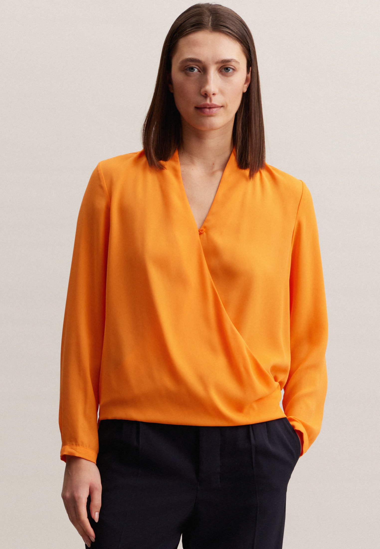 Blusen orange für Frauen kaufen | BAUR