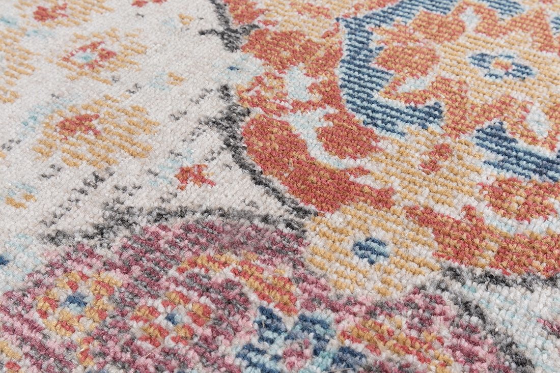 Thumbnail - the carpet Teppich "Palma" rund 4 mm Höhe Outdoor moderner robuster In und Outdoor Teppich