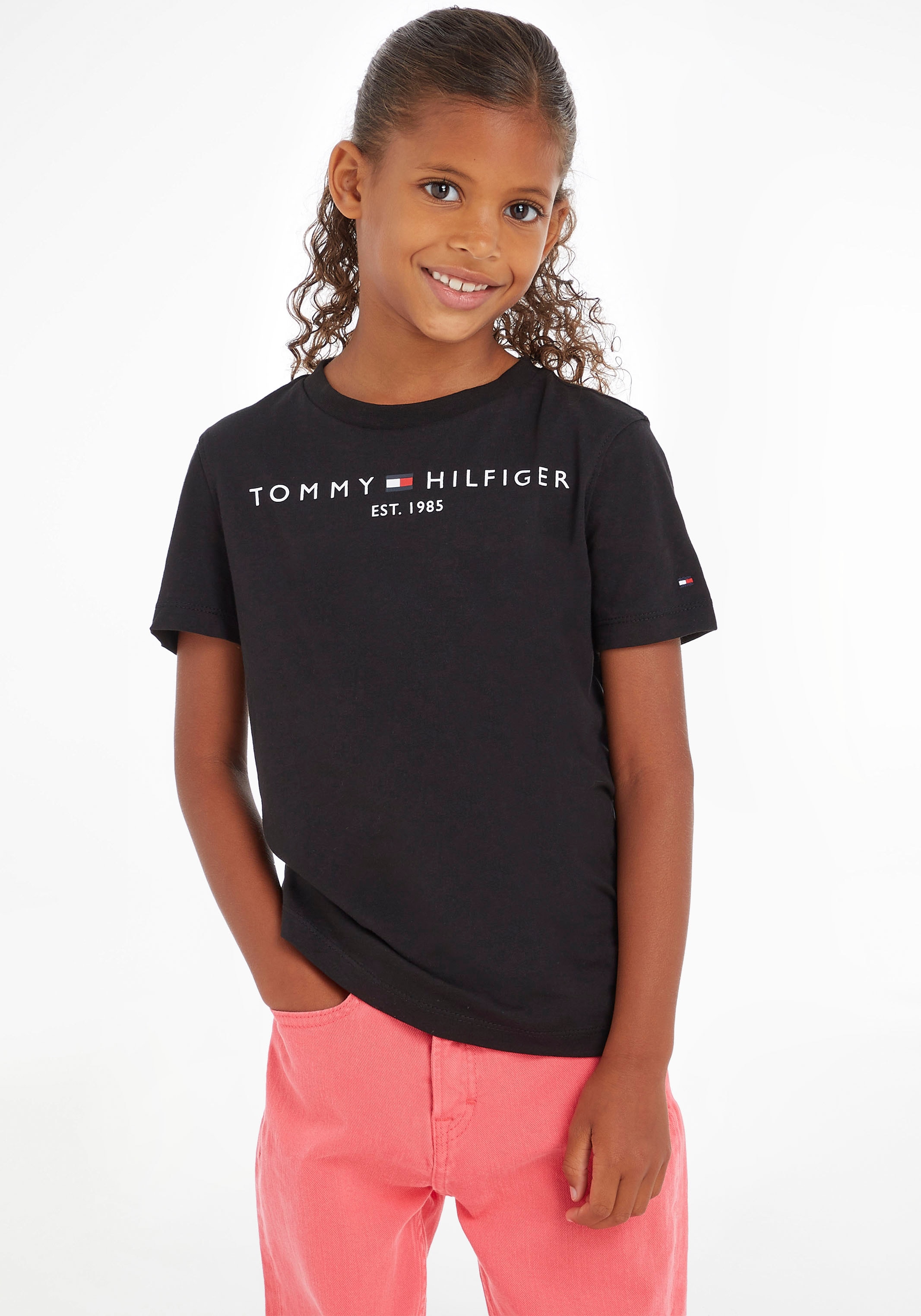 Mädchen und »ESSENTIAL T-Shirt Jungen kaufen | TEE«, Hilfiger online BAUR Tommy für